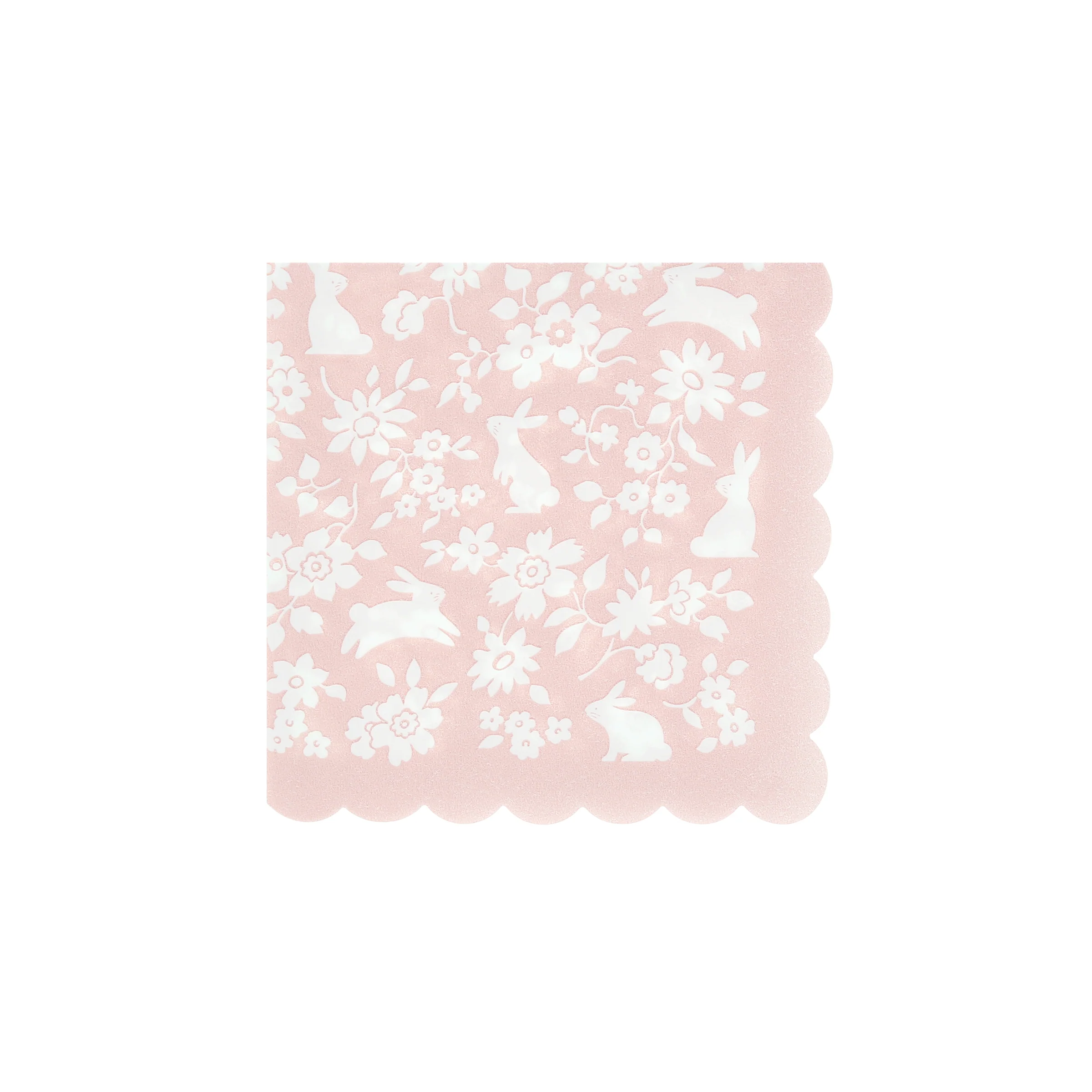 Ditsy Bunny Small Napkins (x 16) - Image 6