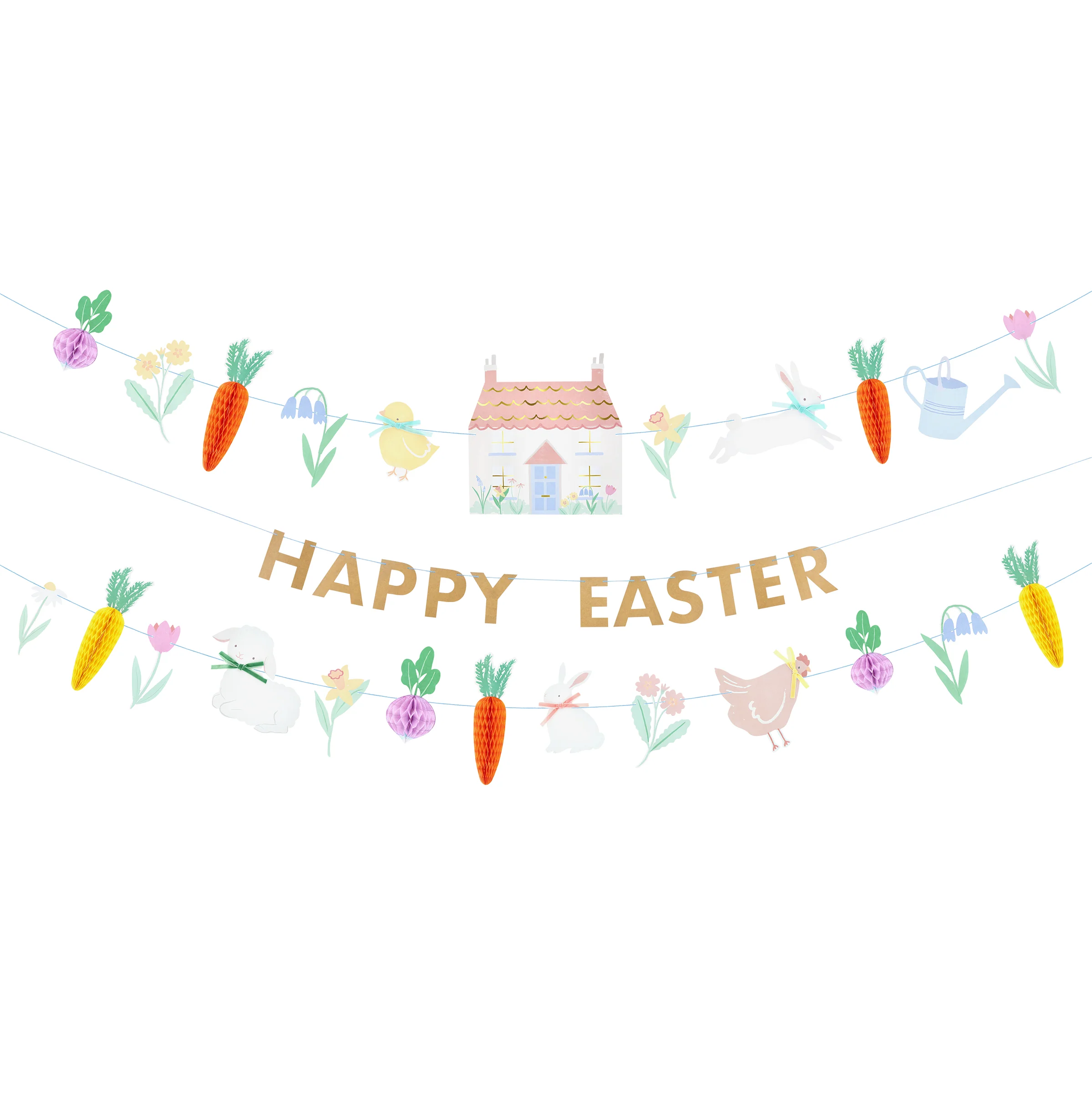 Easter Vegetable Garden Garland Set - Image 4