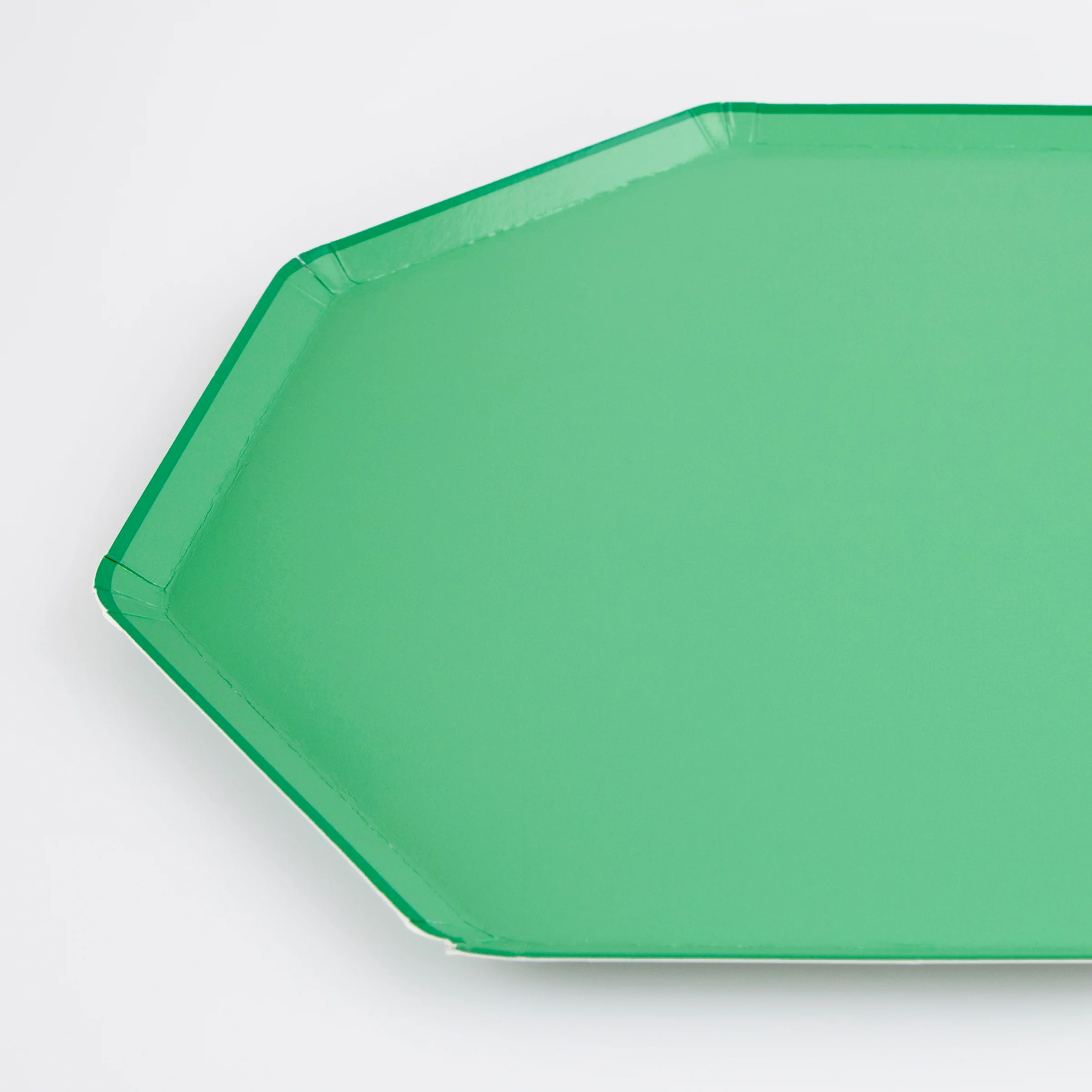 Emerald Green Dinner Plates (x 8) - Image 3
