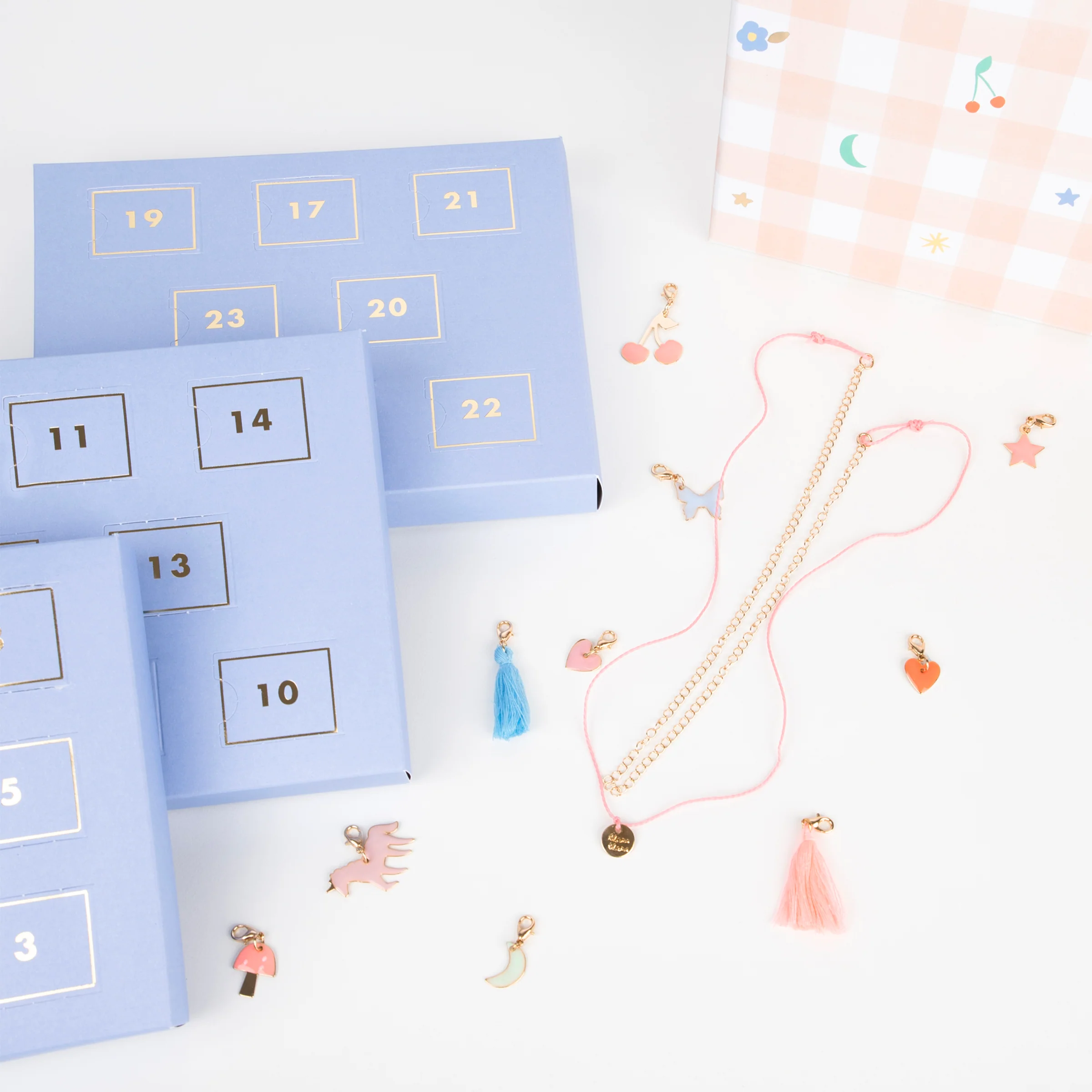 Enamel Charm Necklace Advent Calendar - Image 3