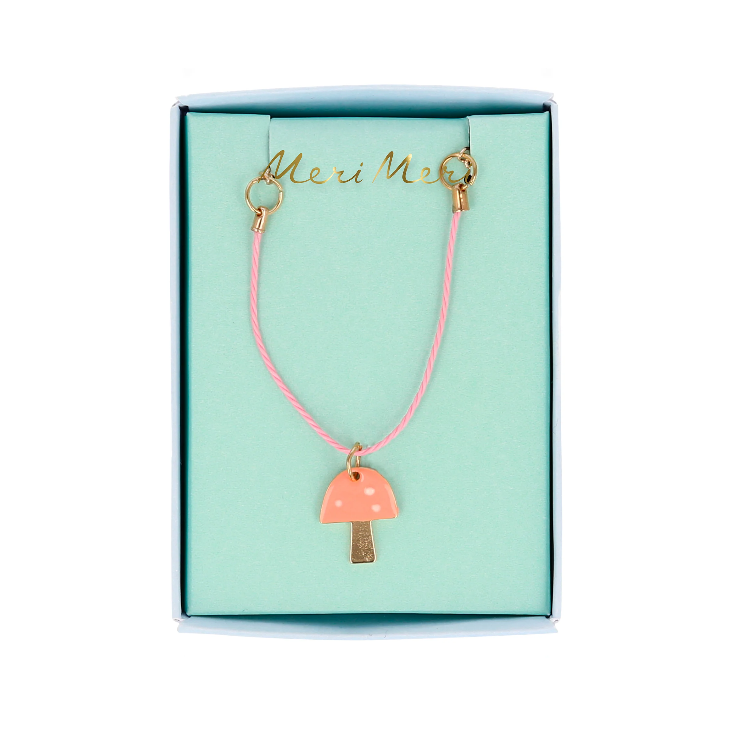 Enamel Mushroom Necklace - Image 4