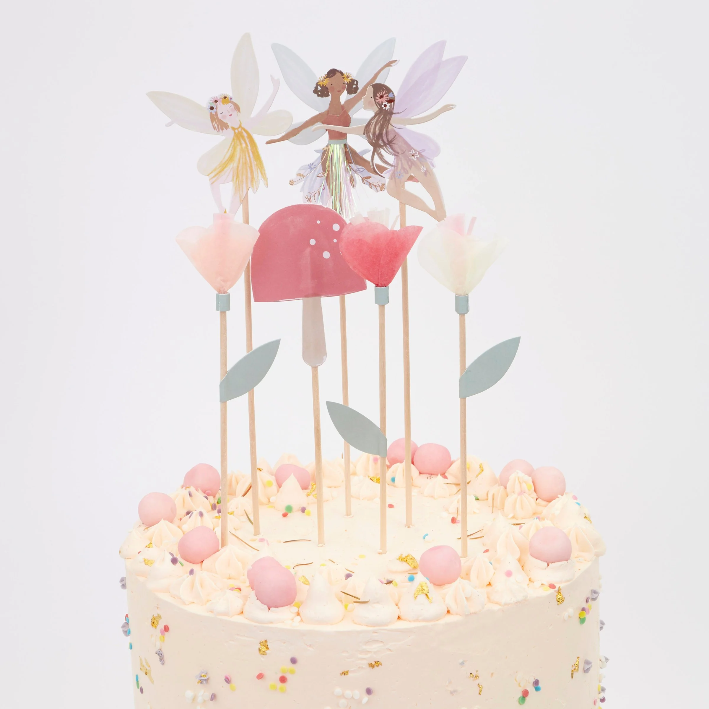 Fairy Cake Toppers (x 7) - Image 2
