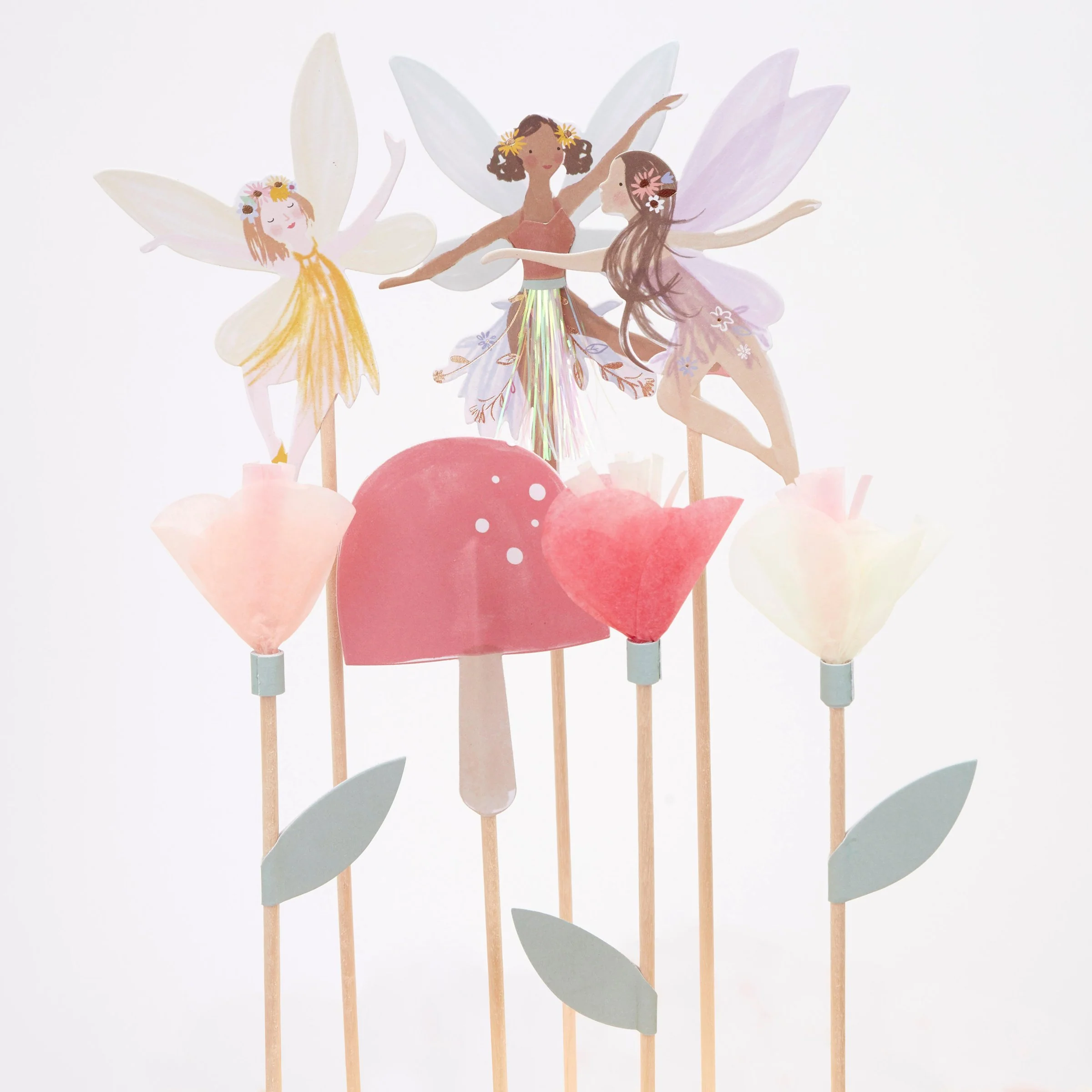 Fairy Cake Toppers (x 7) - Image 3