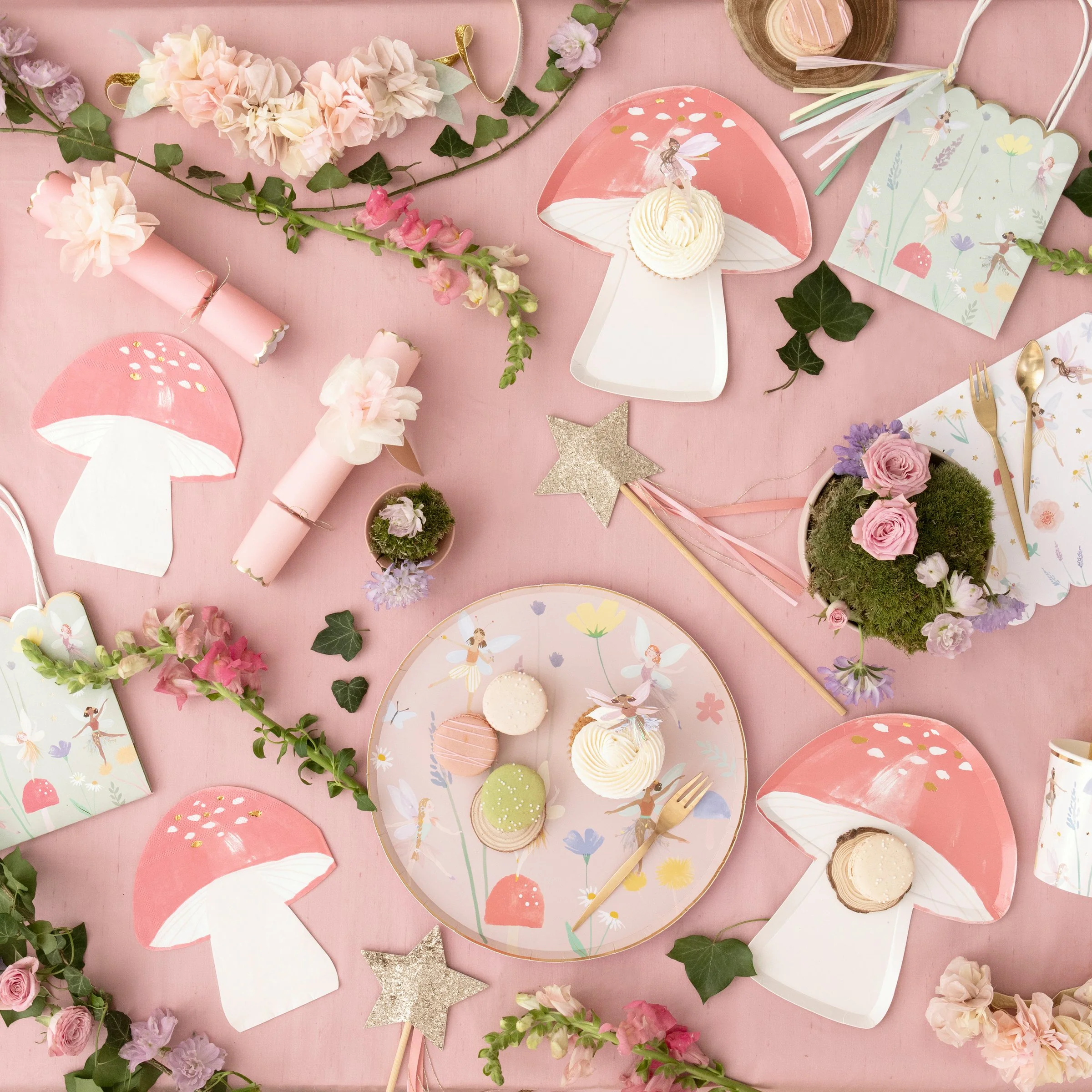 Fairy Mushroom Plates (x 8) - Image 3