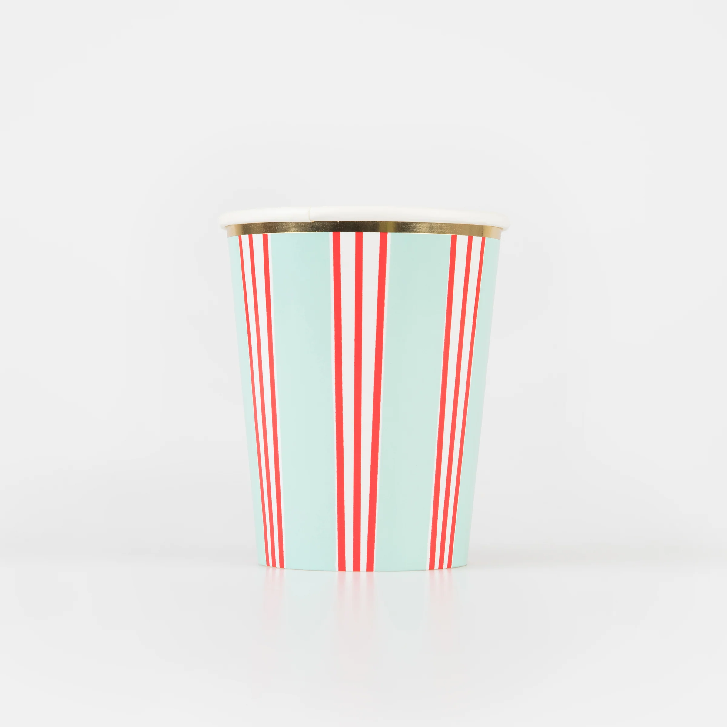 Festive Stripe Cups (x 8) - Image 3