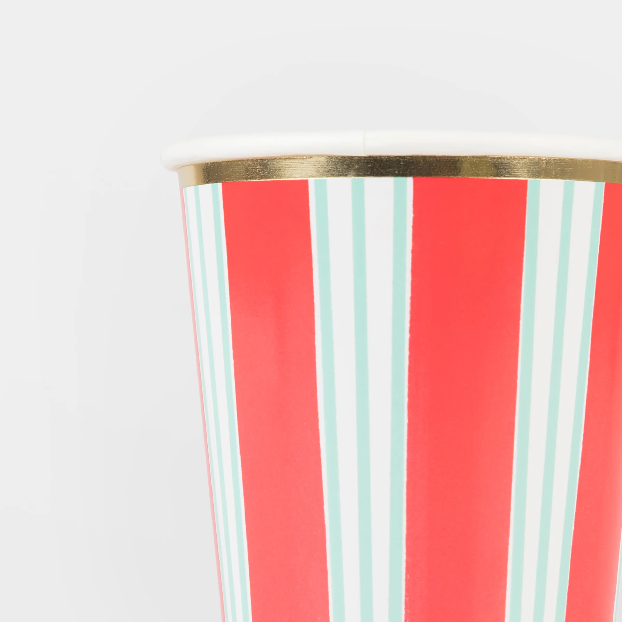 Festive Stripe Cups (x 8) - Image 4