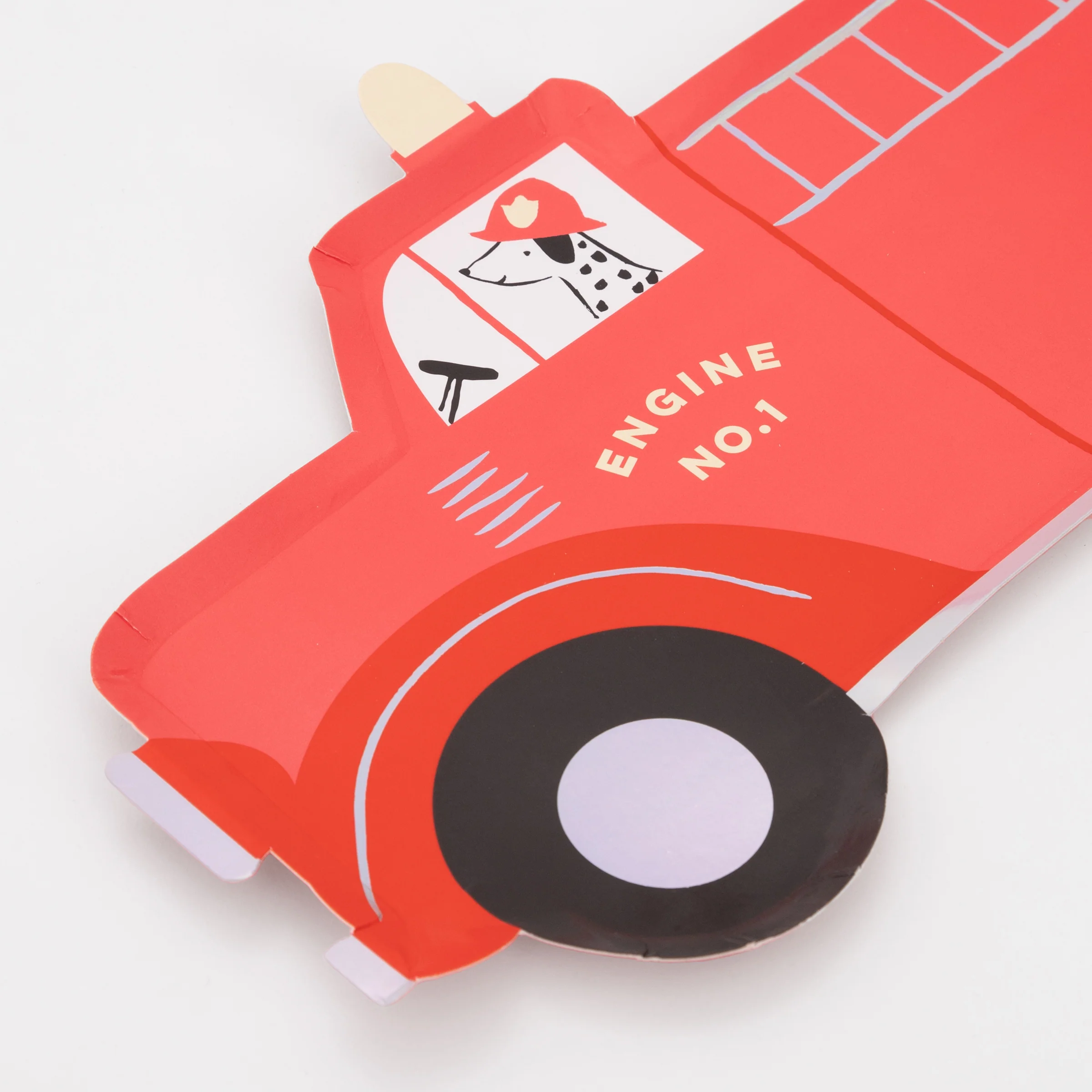 Fire Truck Plates (x 8) - Image 3