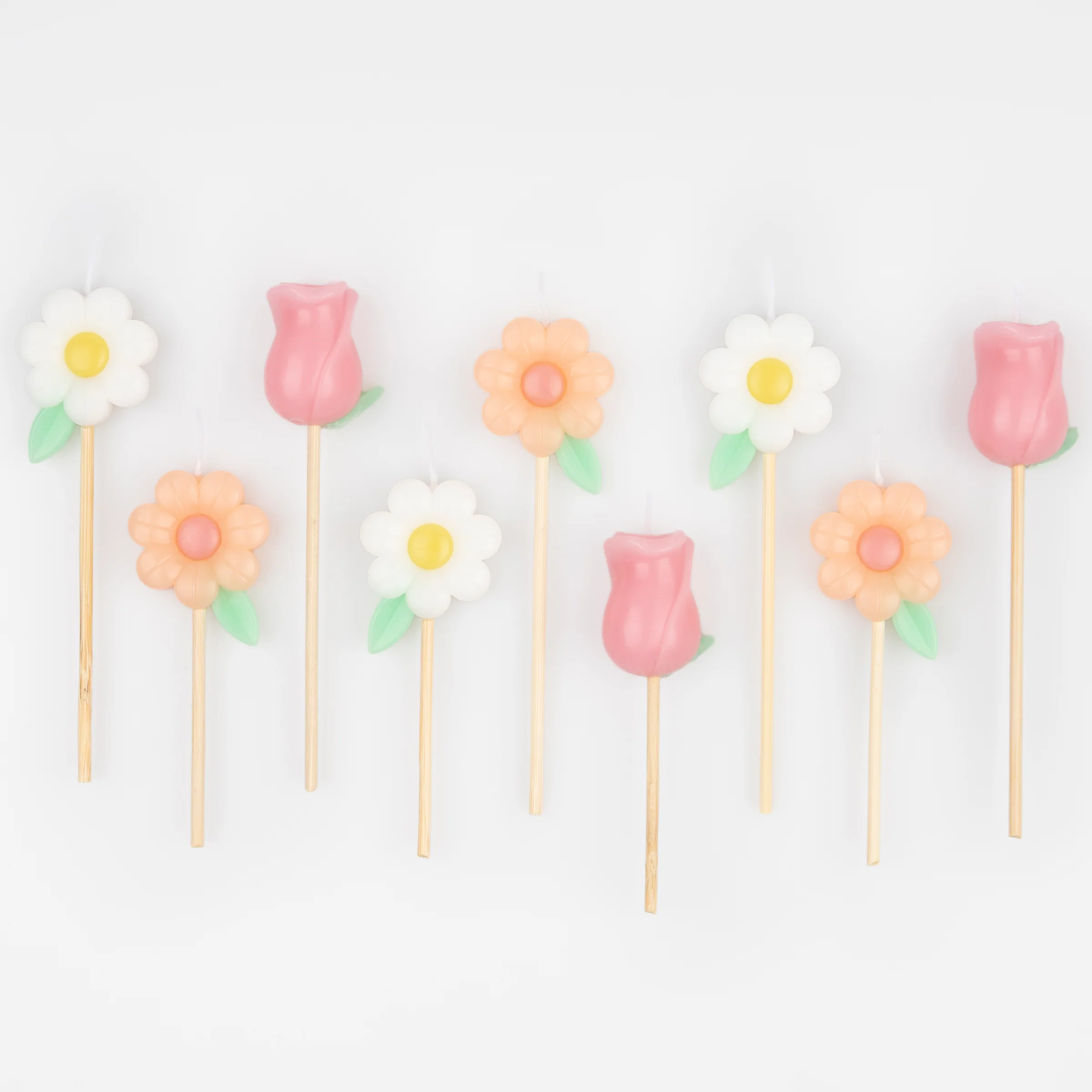 Flower Garden Candles (x 9) - Image 2