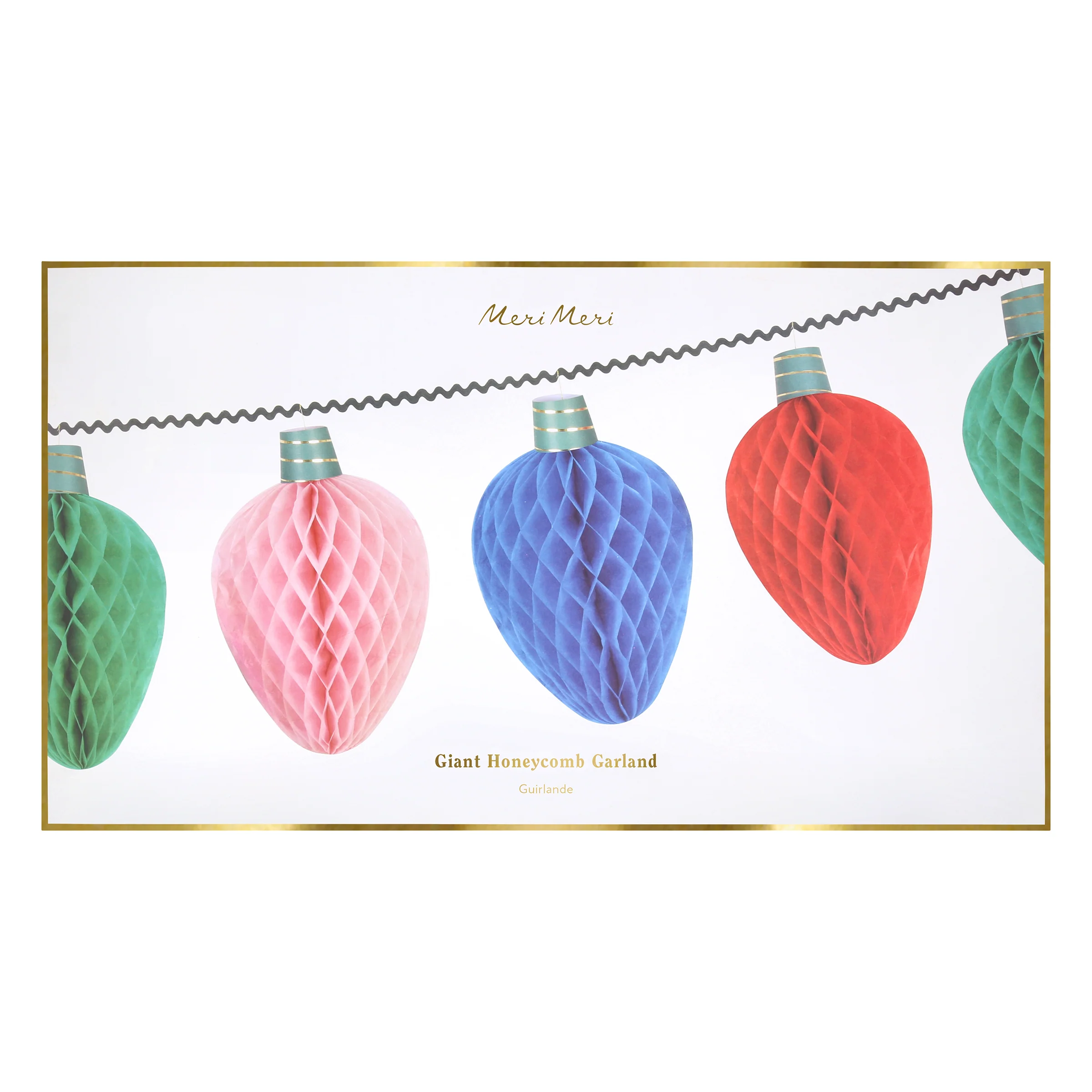 Giant Honeycomb String Light Garland - Image 4