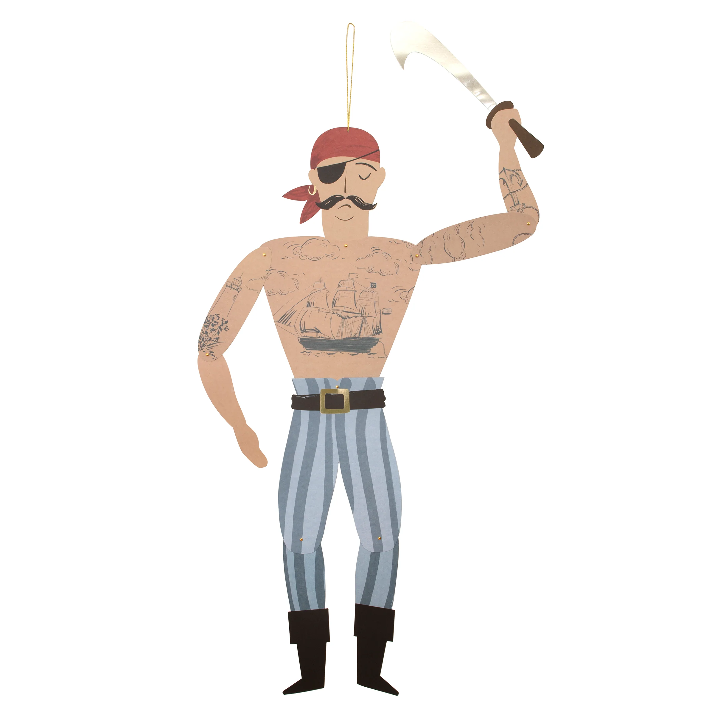 Giant Pirate Decorations (x 3) - Image 7