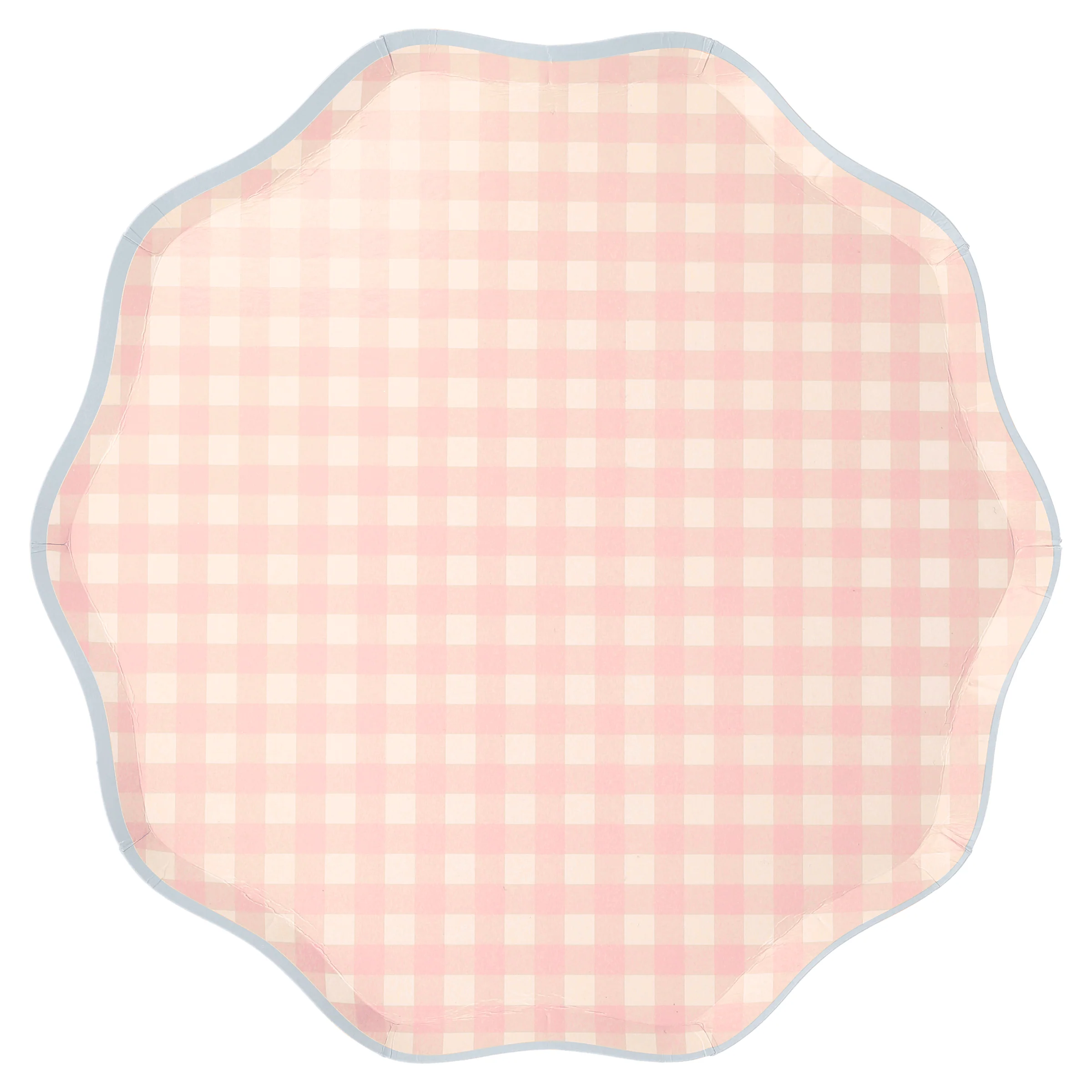 Gingham Dinner Plates (x 12) - Image 3
