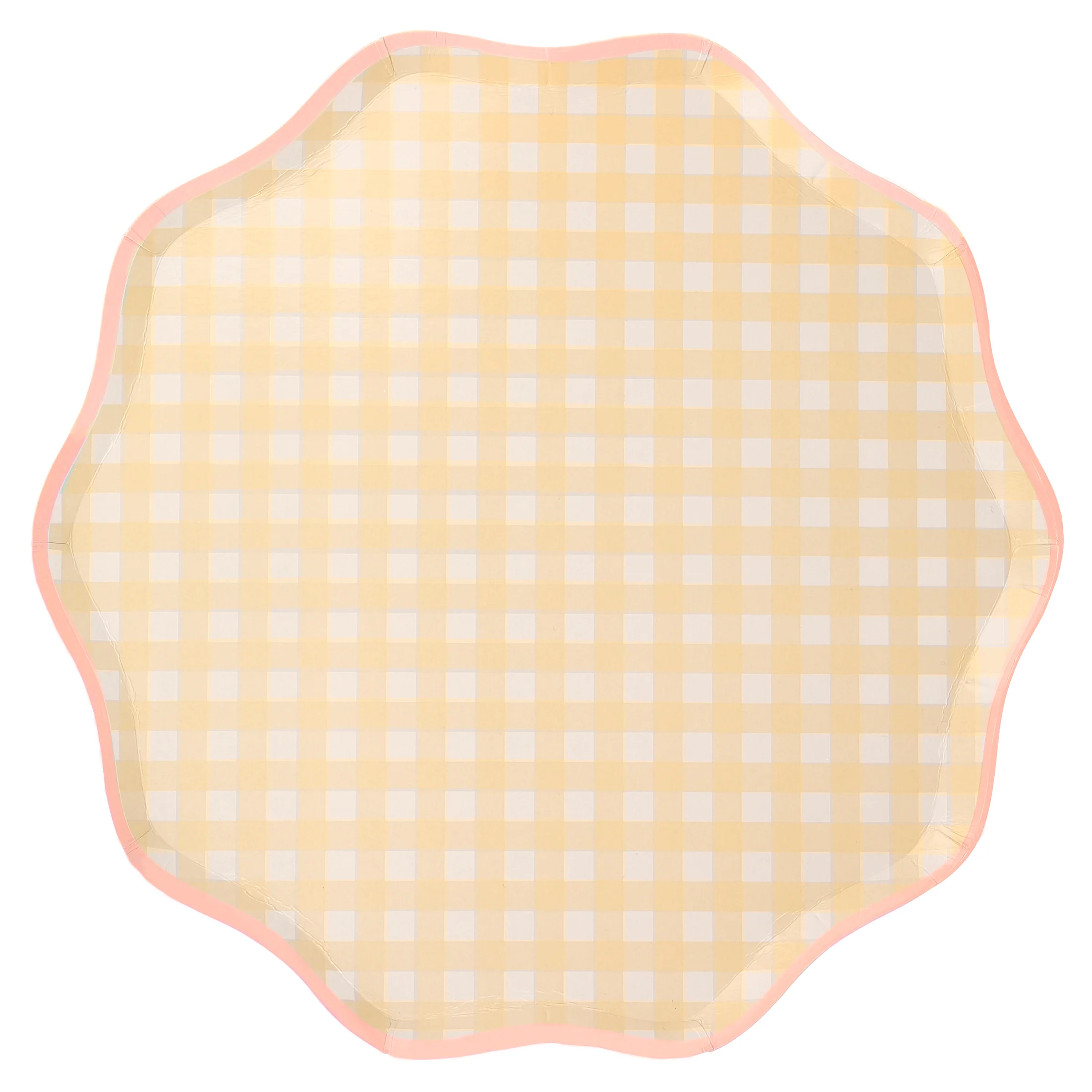 Gingham Dinner Plates (x 12) - Image 5
