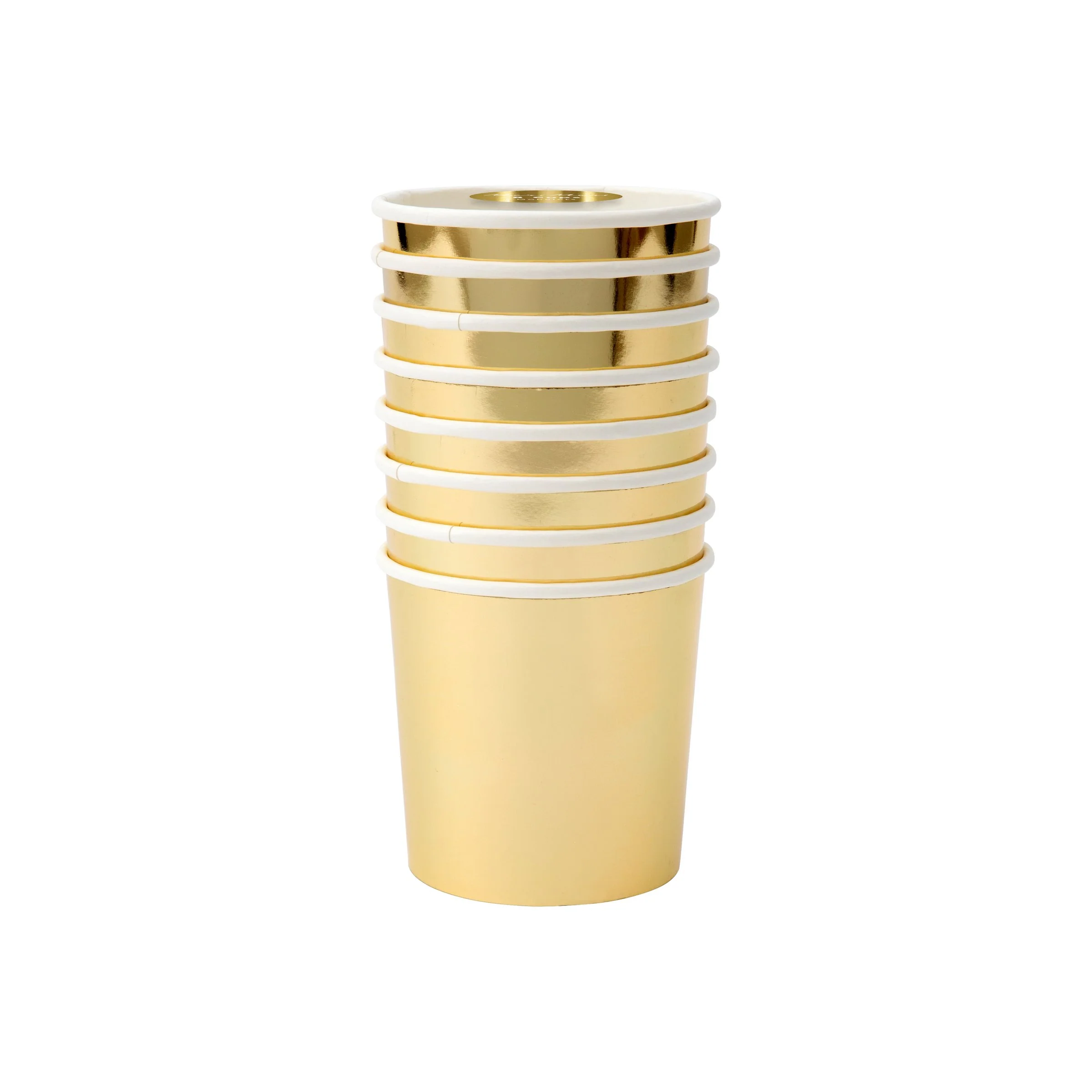 Gold Tumbler Cups (x 8) - Image 2