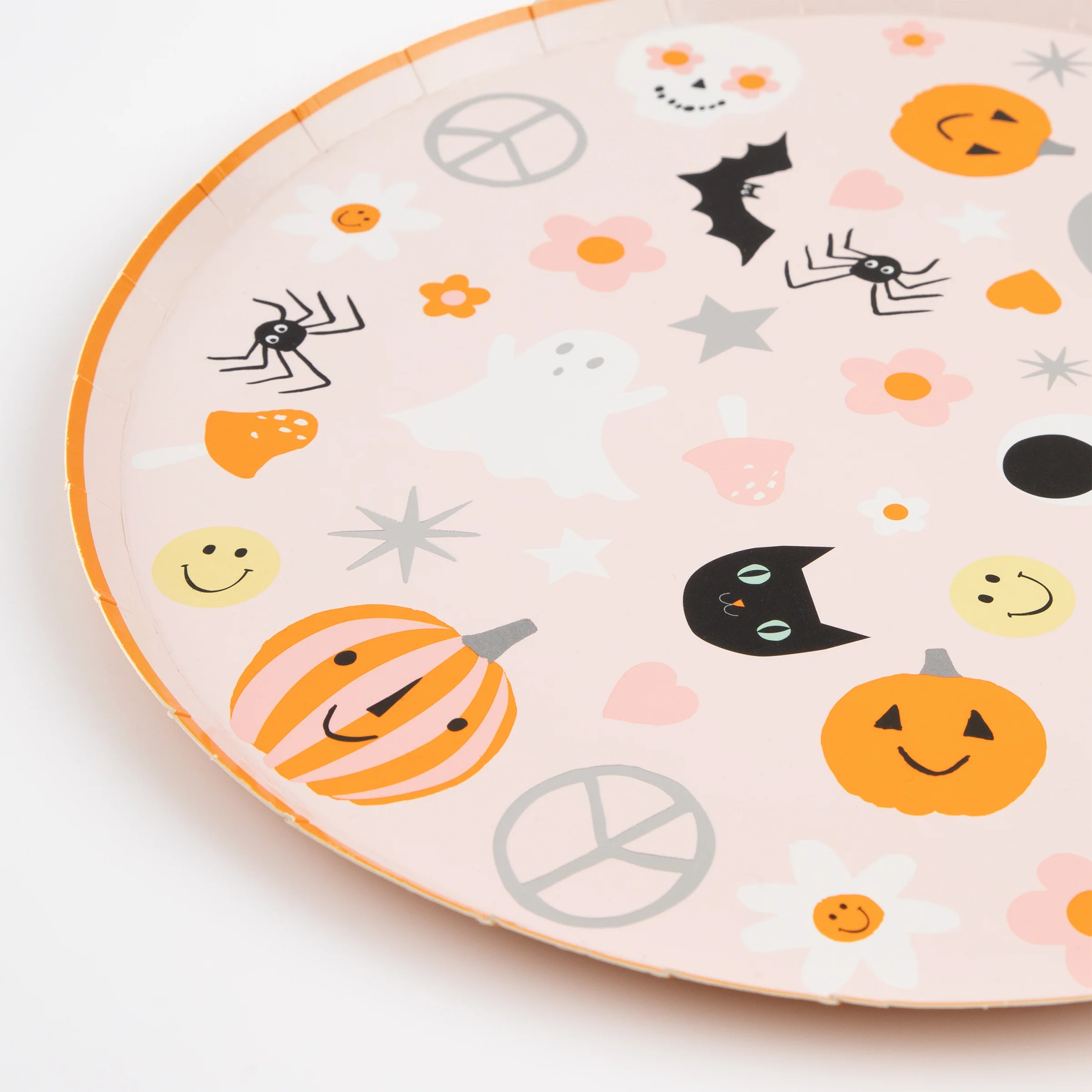 Groovy Halloween Icon Dinner Plates (x 8) - Image 3