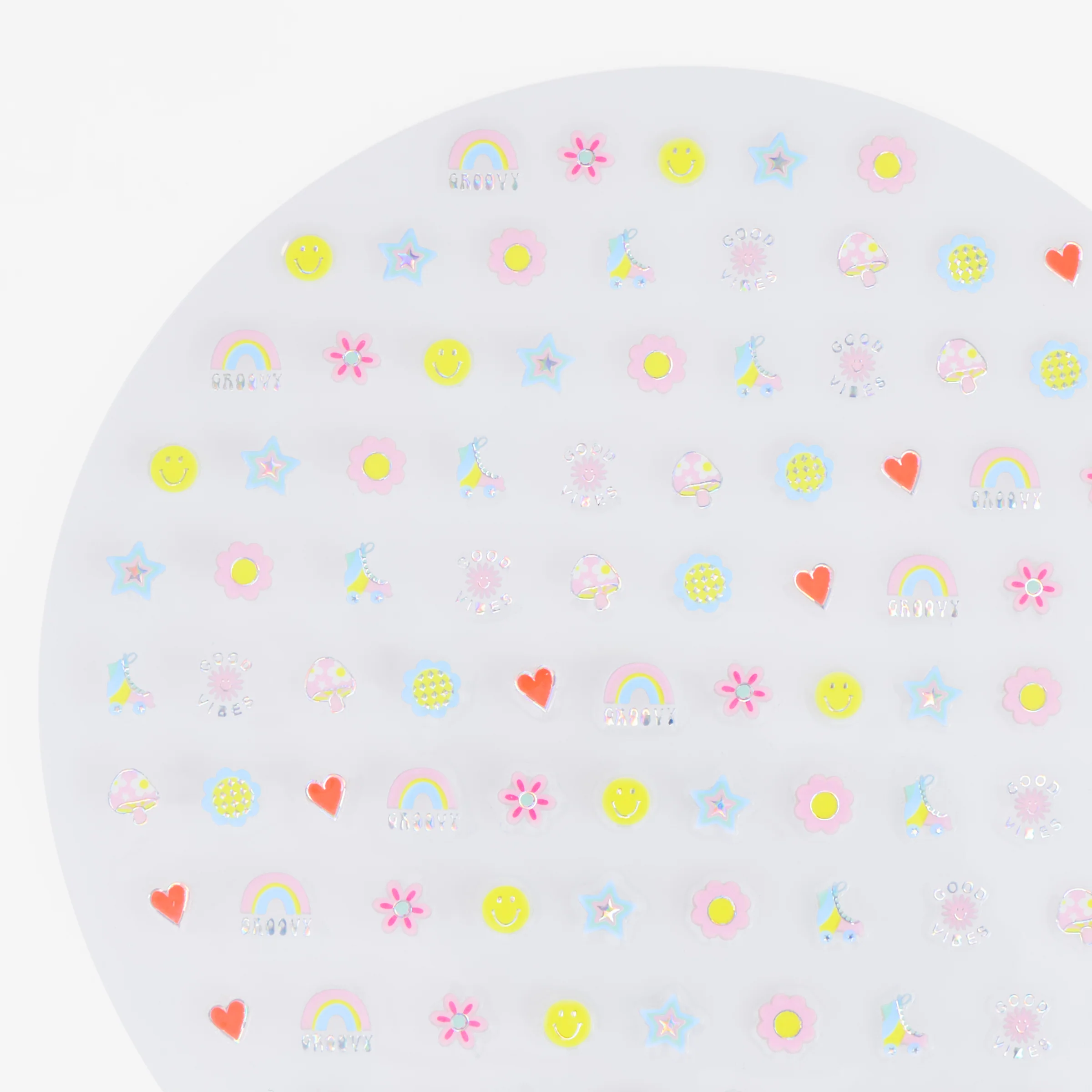 Groovy Nail Stickers (x 200) - Image 4