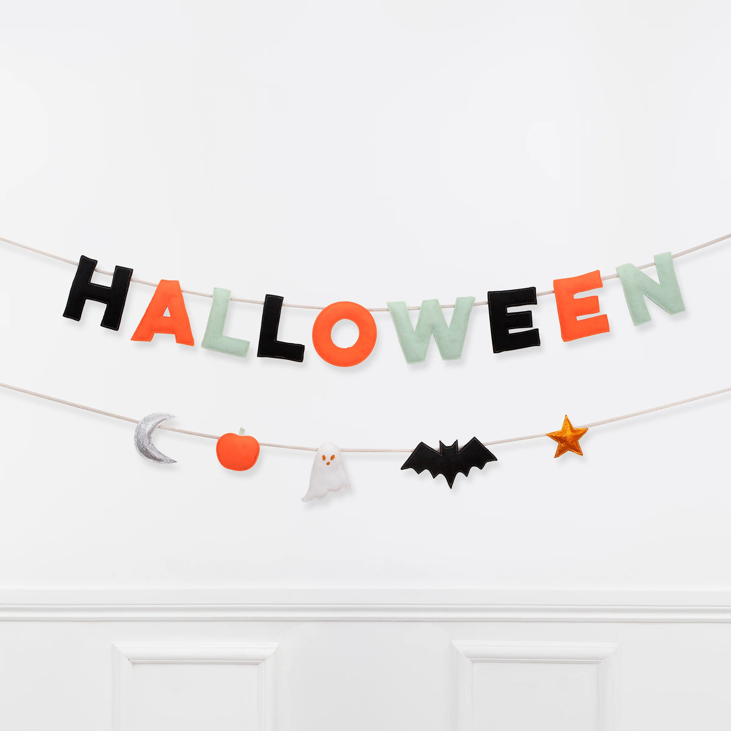 Halloween Felt Garland Set - Image 5