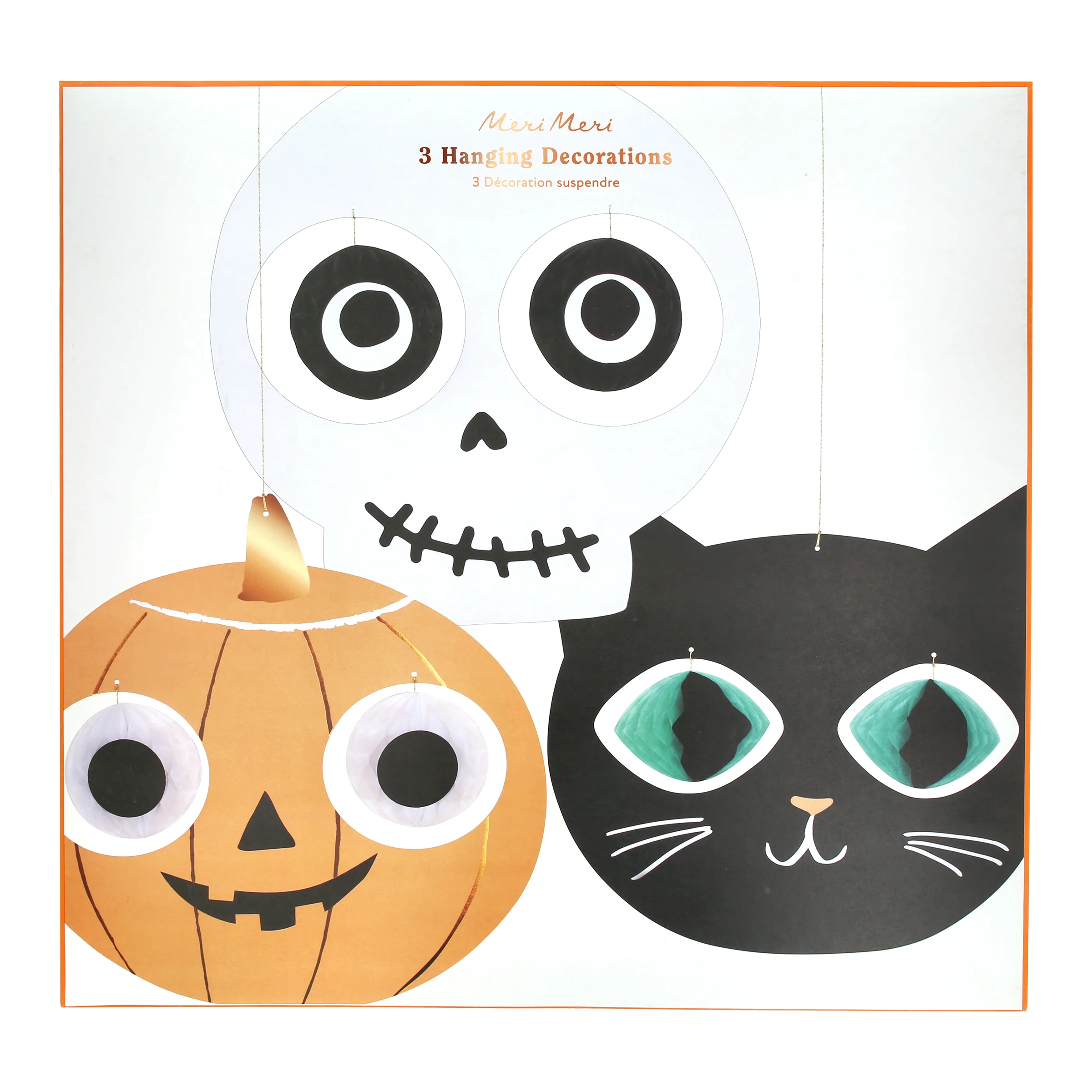 Halloween Heads Hanging Decorations (x 3) - Image 6