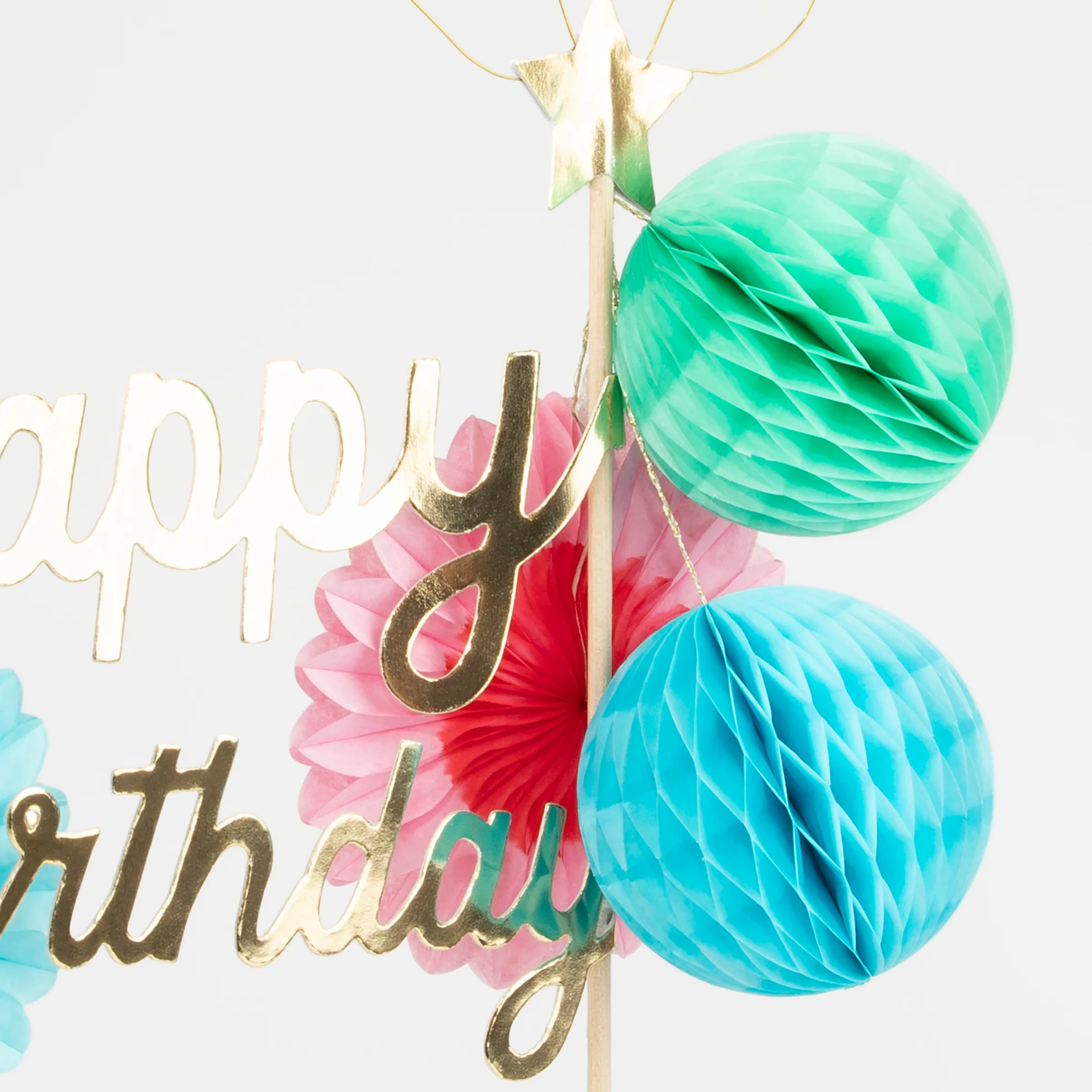 Happy Birthday Cake Topper - Image 3