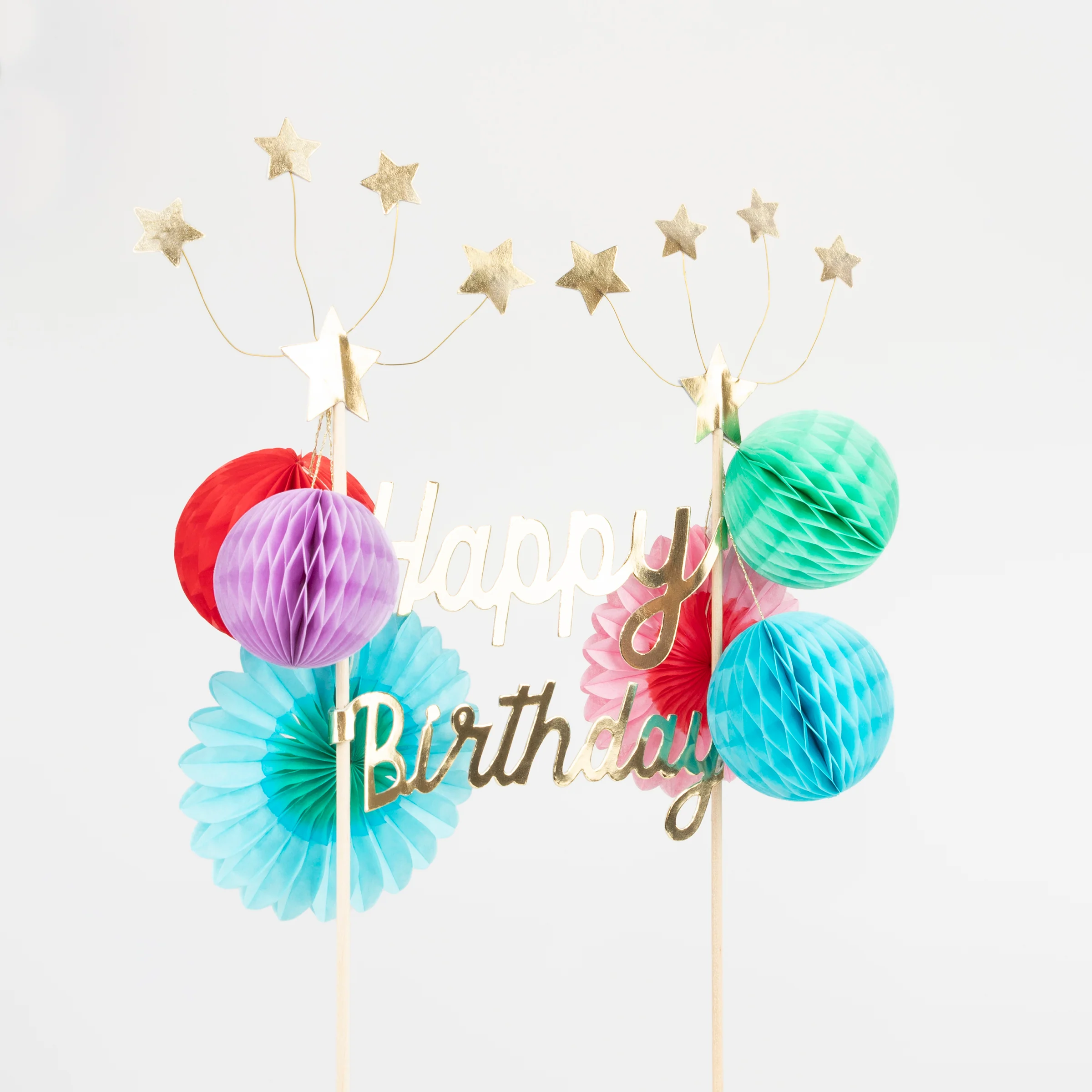 Happy Birthday Cake Topper - Image 4