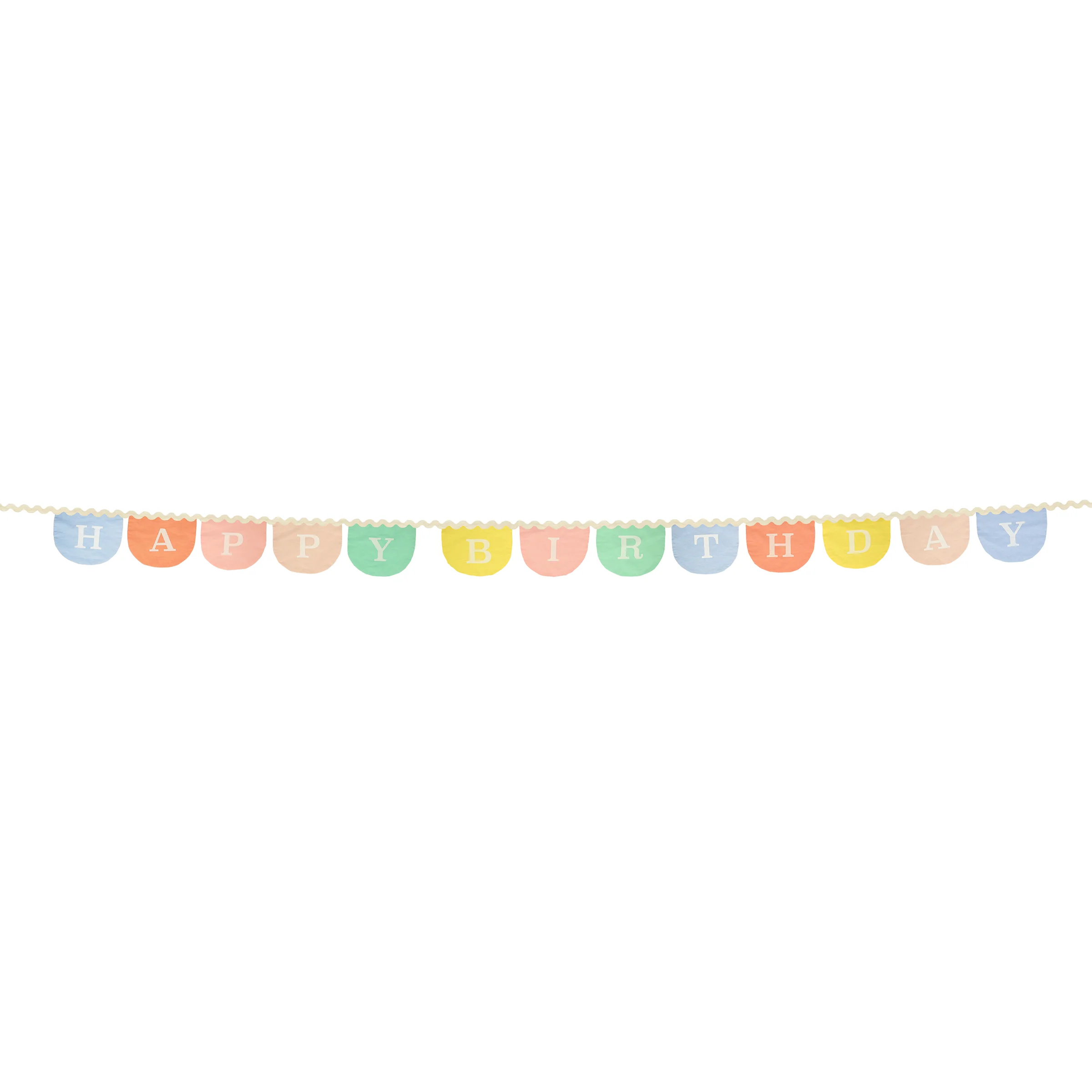 Happy Birthday Fabric Garland - Image 2