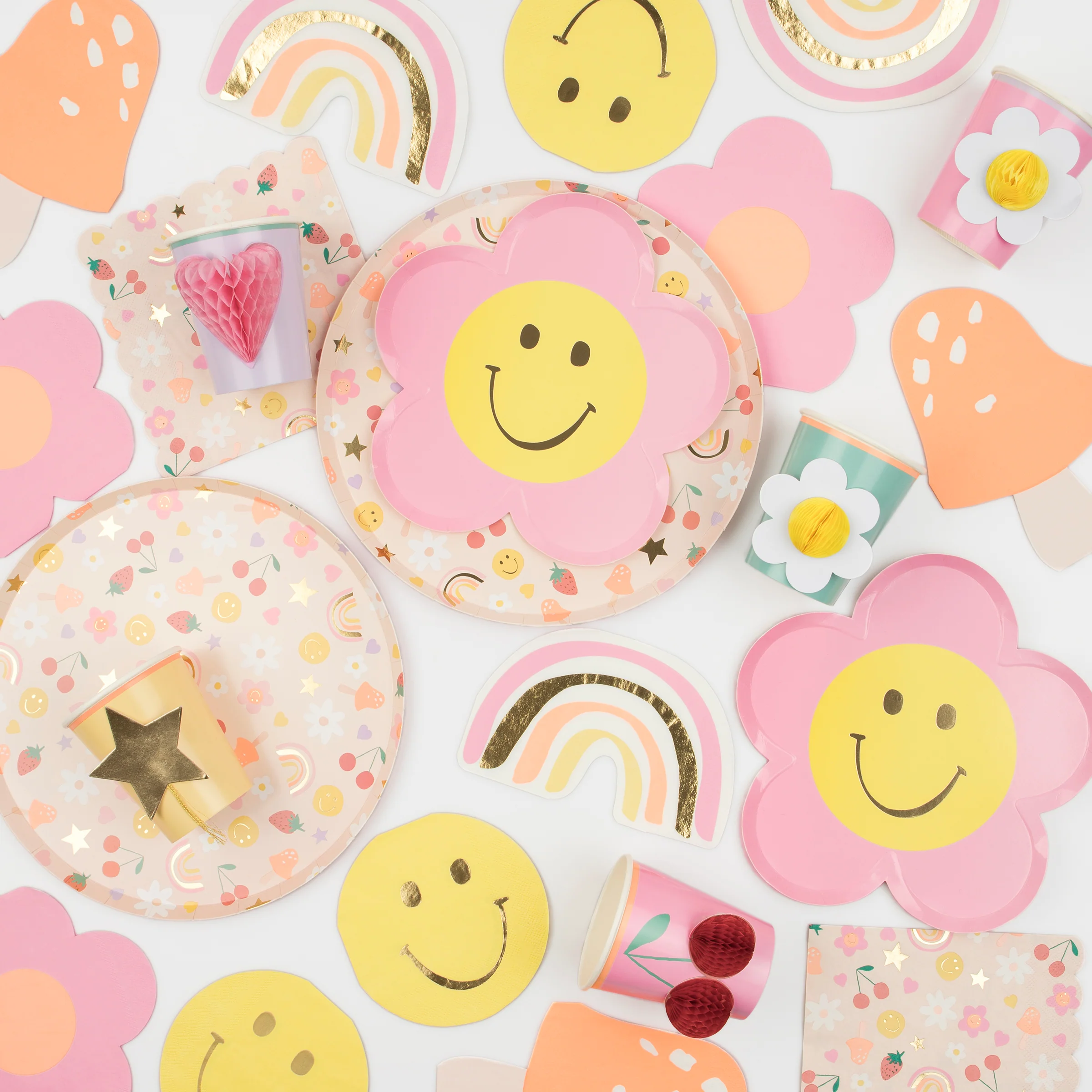 Happy Icons Dinner Plates (x 8) - Image 4