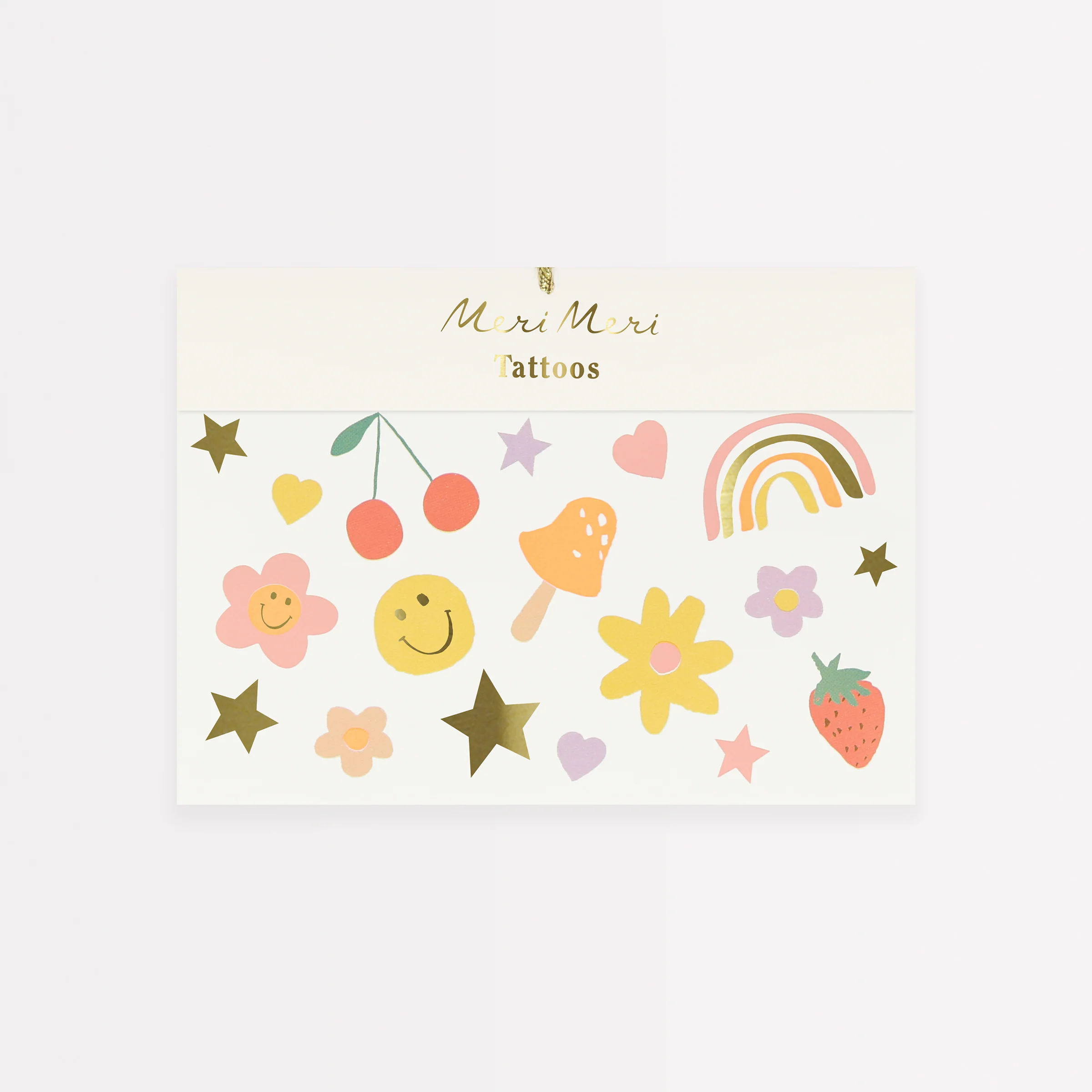 Happy Icons Temporary Tattoos