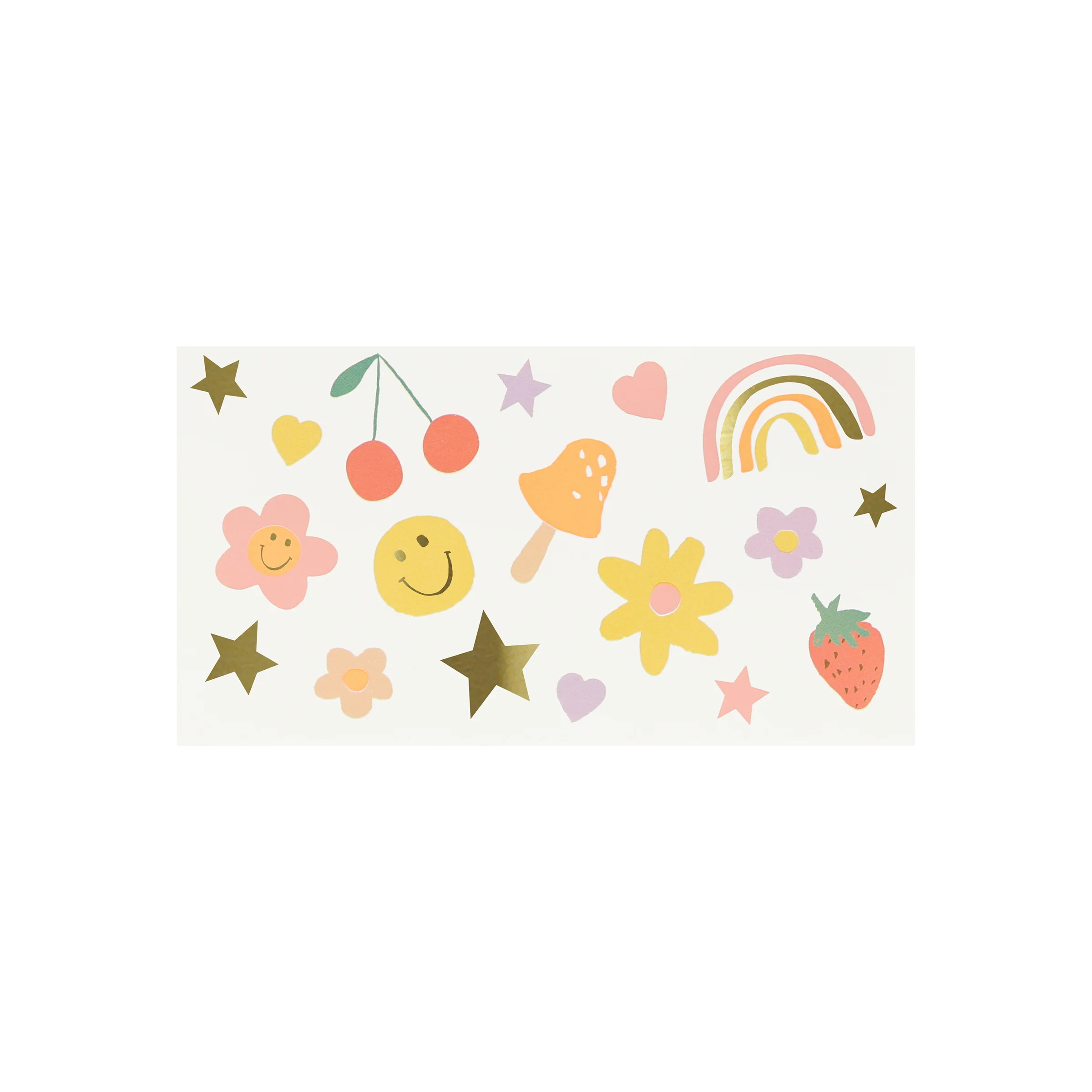 Happy Icons Temporary Tattoos - Image 2
