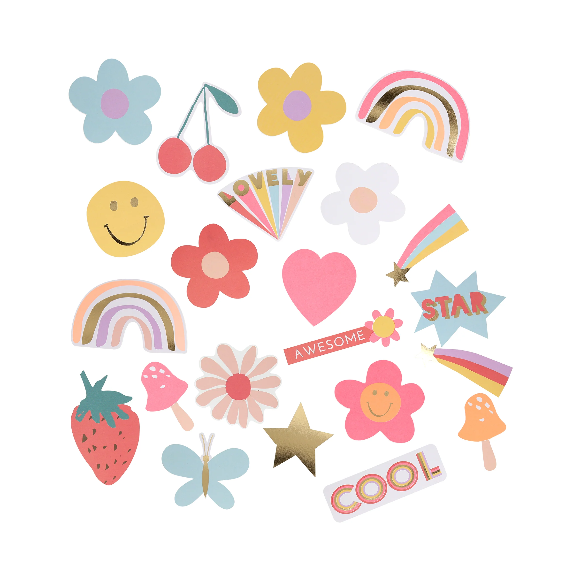 Happy Icons Shaped Stickers (x 25) - Image 3
