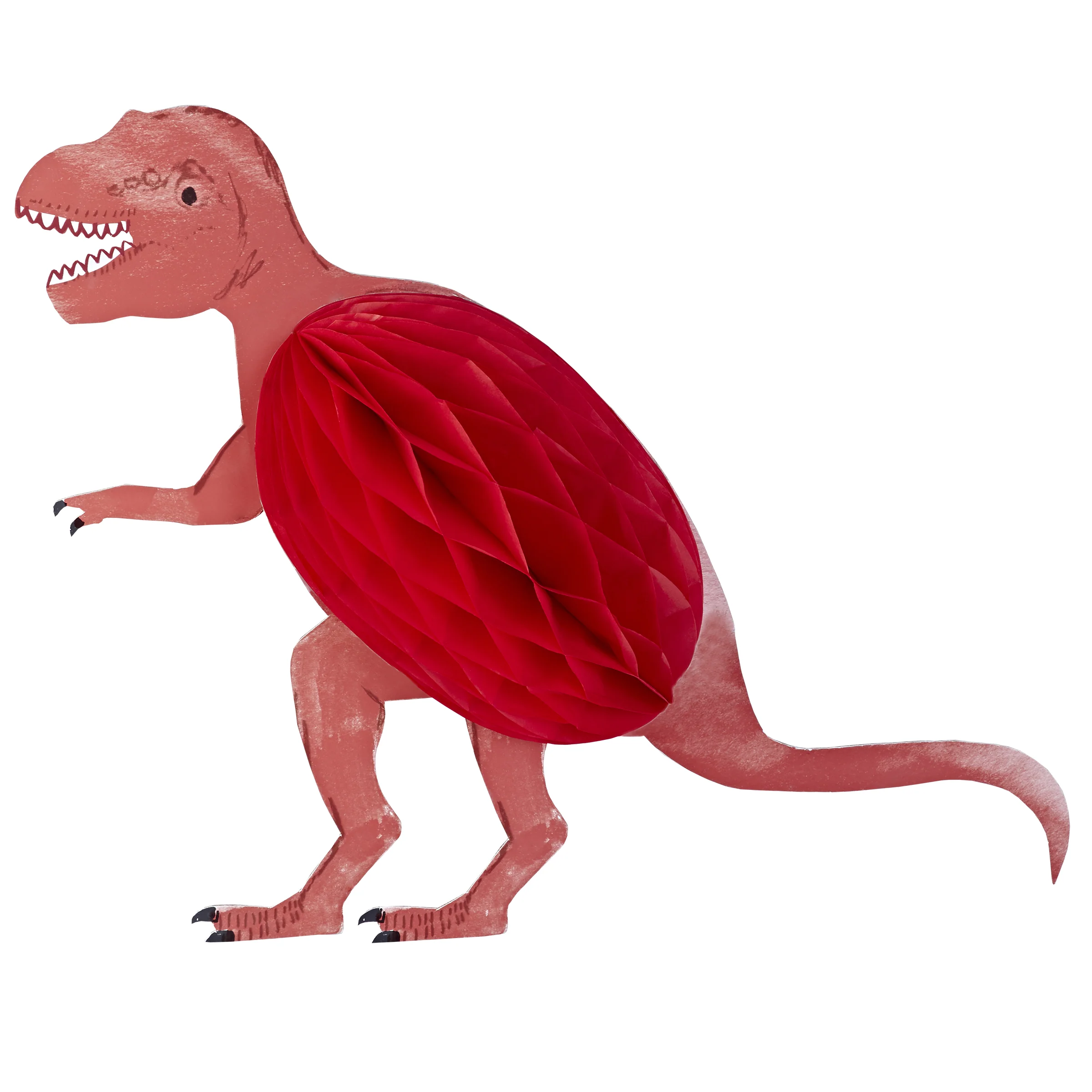 Honeycomb Dinosaur Decorations (x 3) - Image 5
