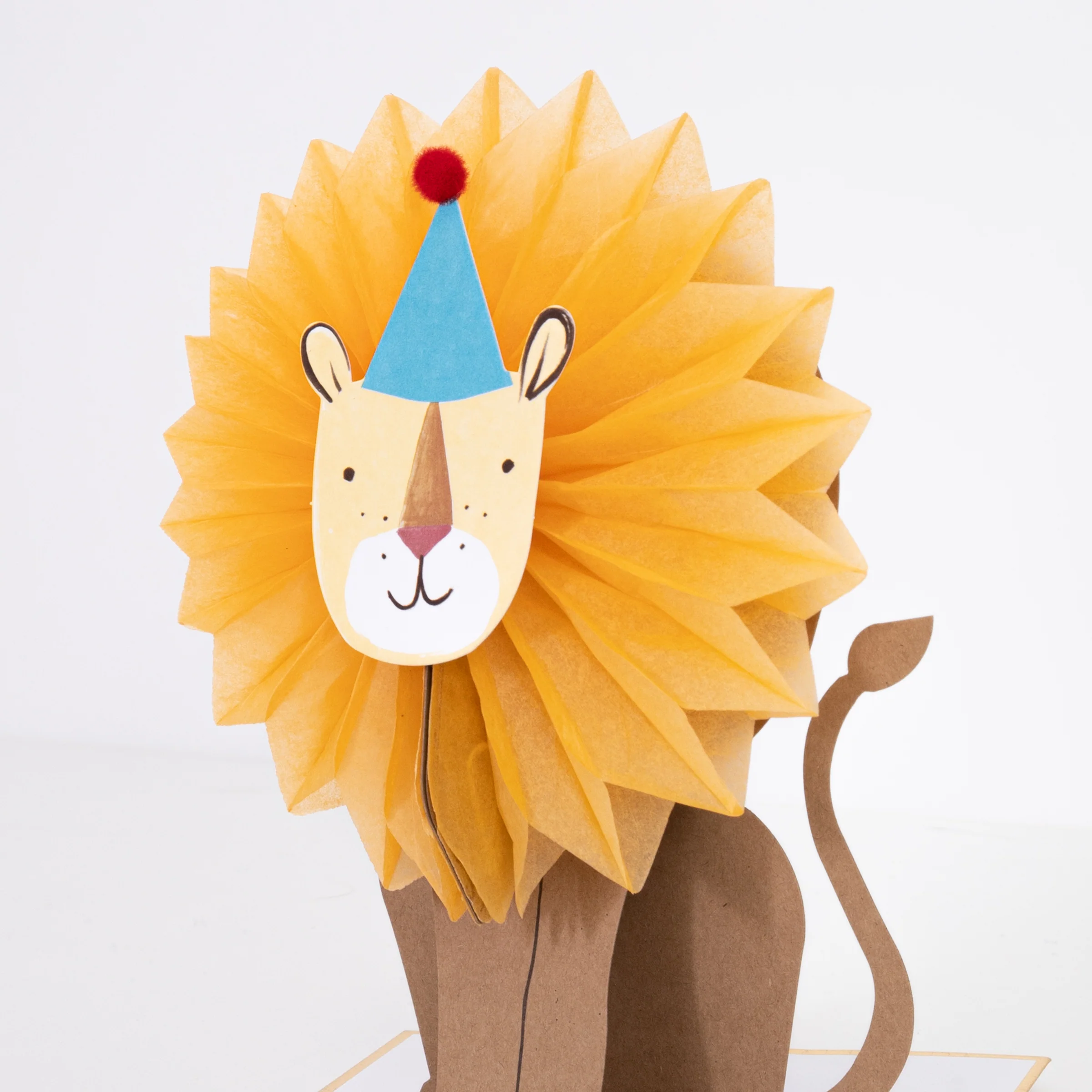 Honeycomb Lion Blank Card - Image 3