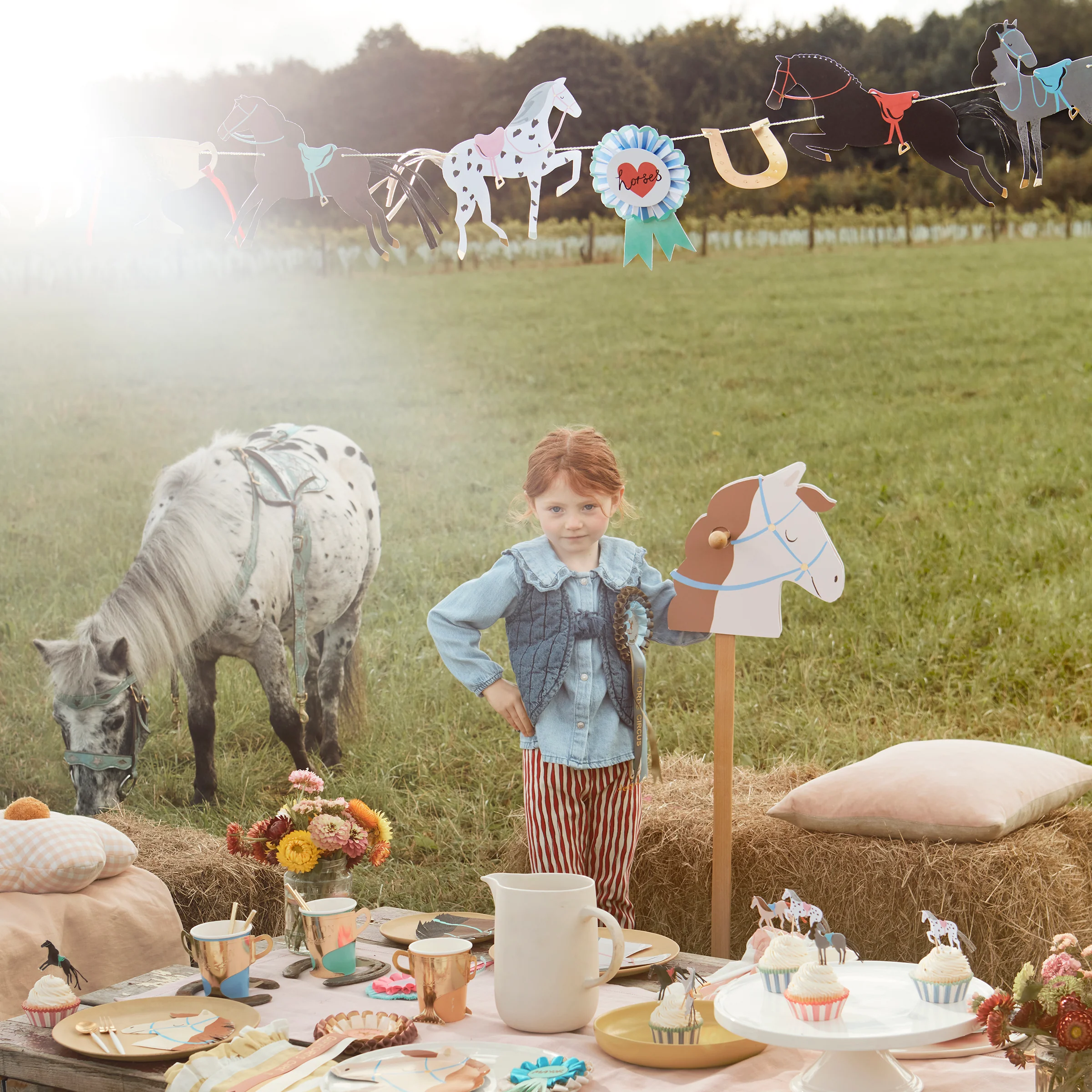 Horse Cupcake Kit (x 24 toppers) - Image 2