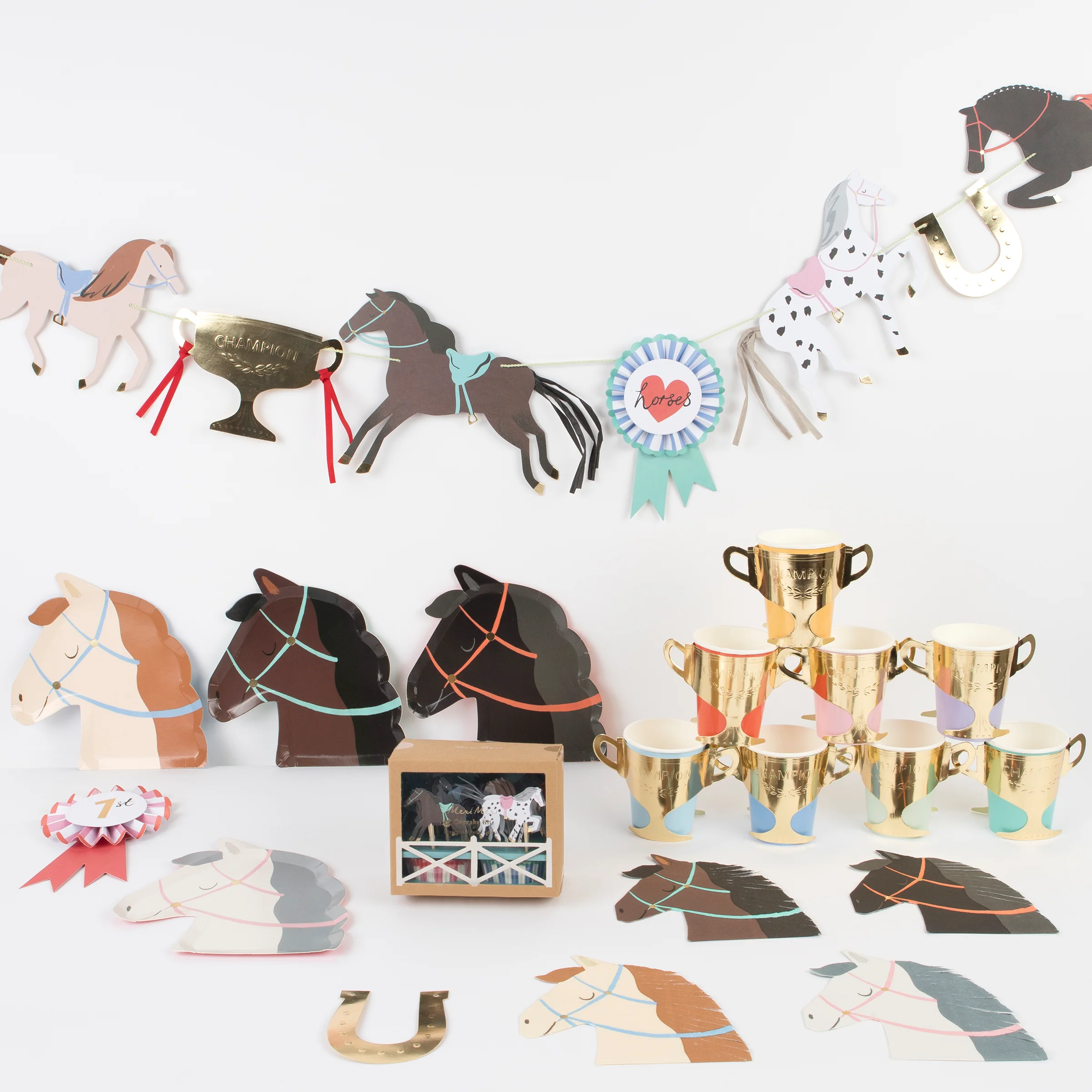 Horse Napkins (x 16) - Image 8