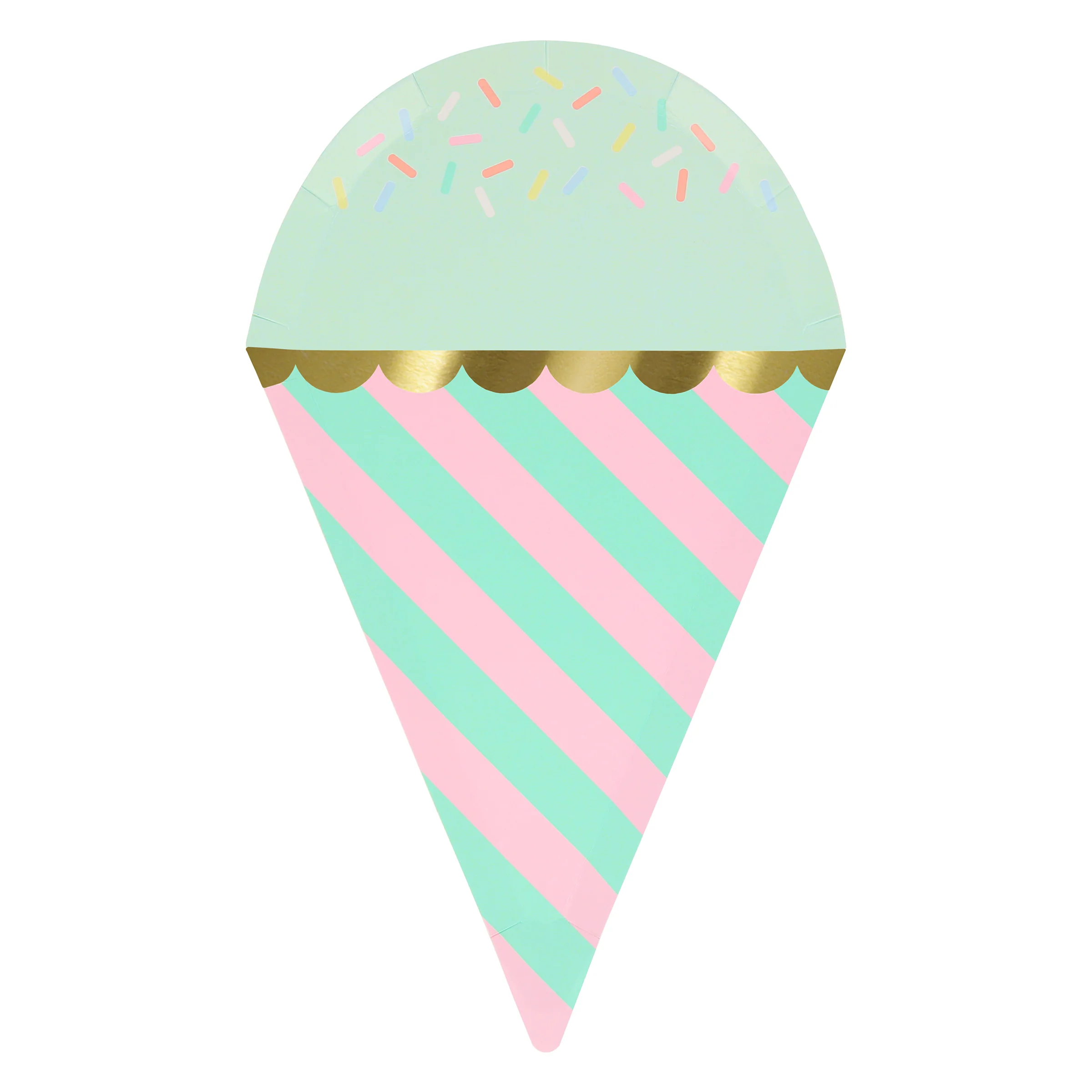 Ice Cream With Sprinkles Plates (x 8) - Image 5