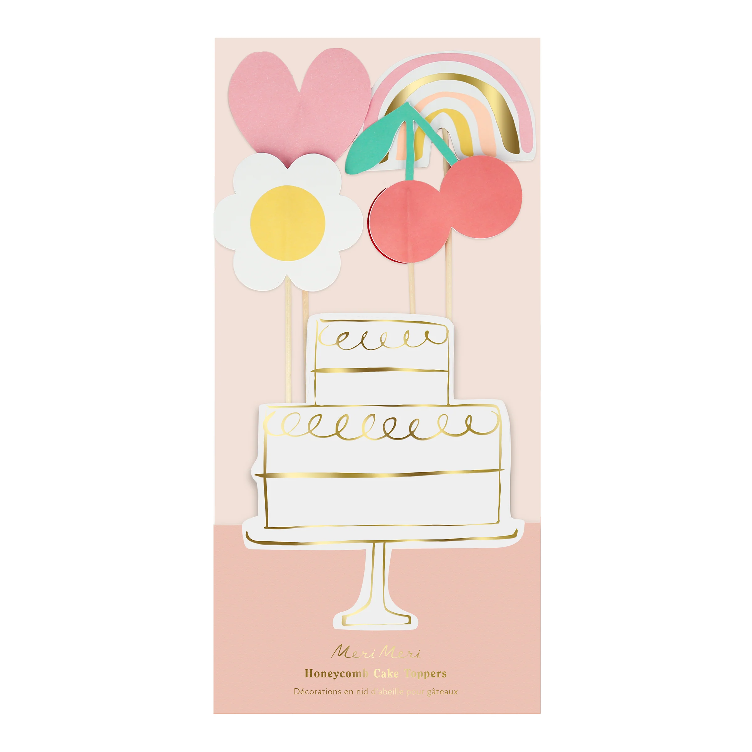 Happy Icons Cake Toppers (x 4) - Image 4