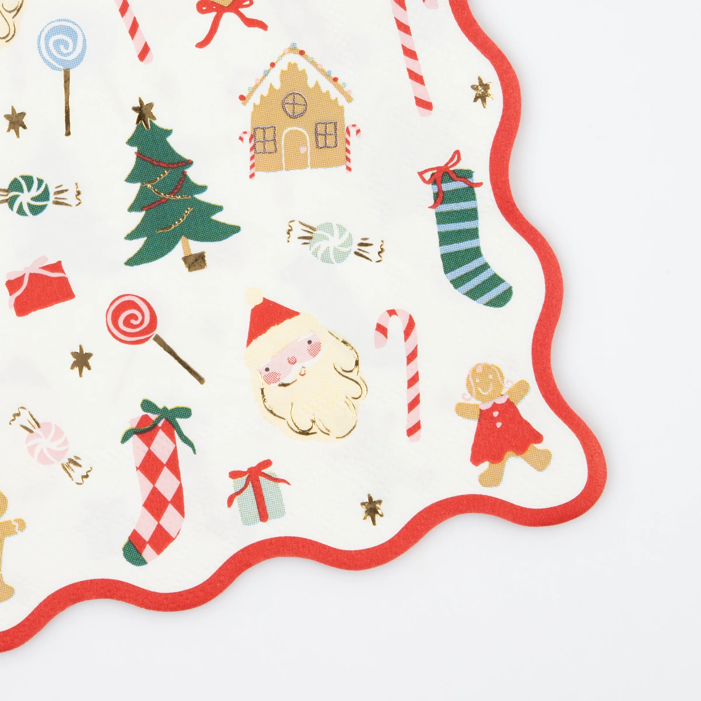 Jolly Christmas Large Napkins (x 16) - Image 2