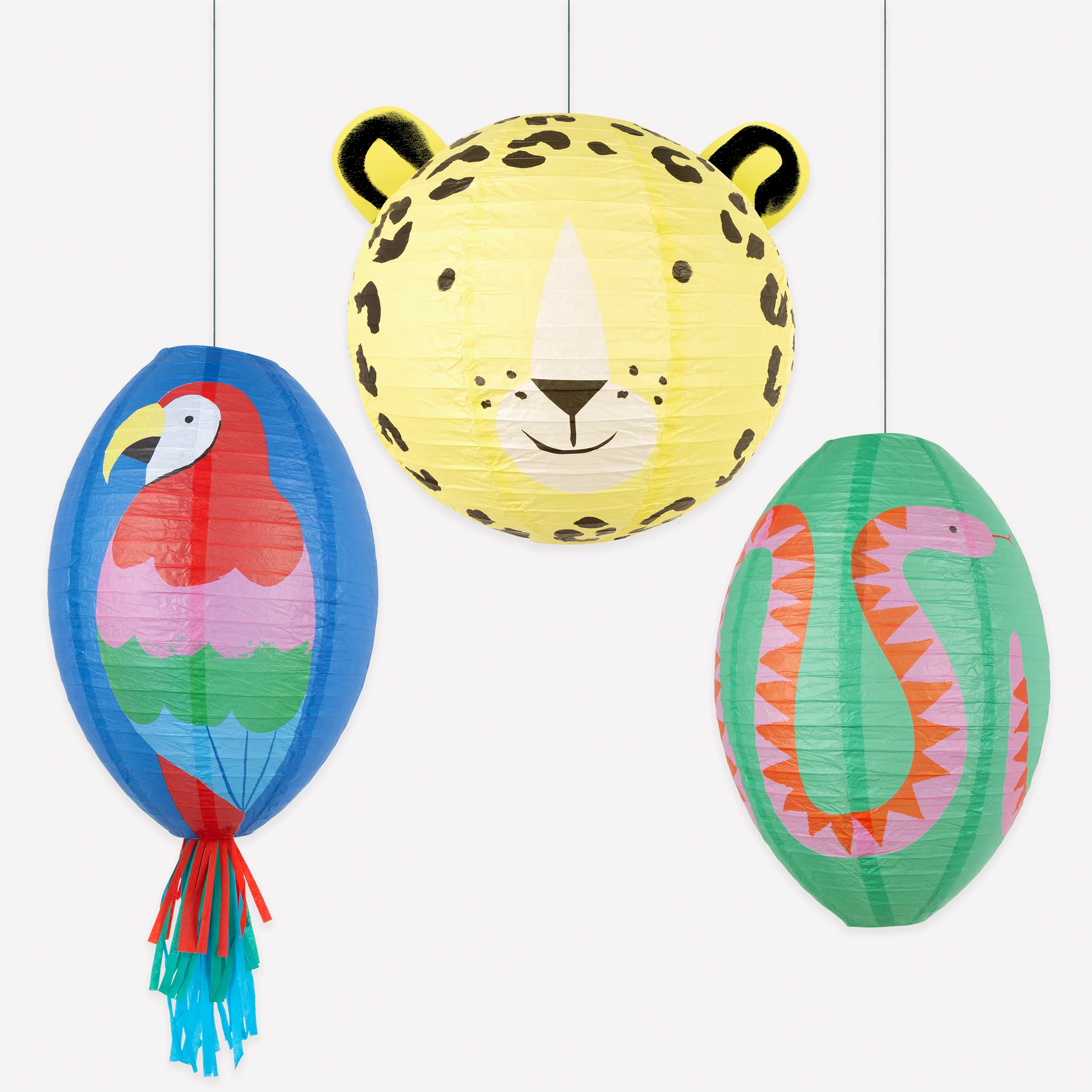 Jungle Jamboree Lanterns (x 3)