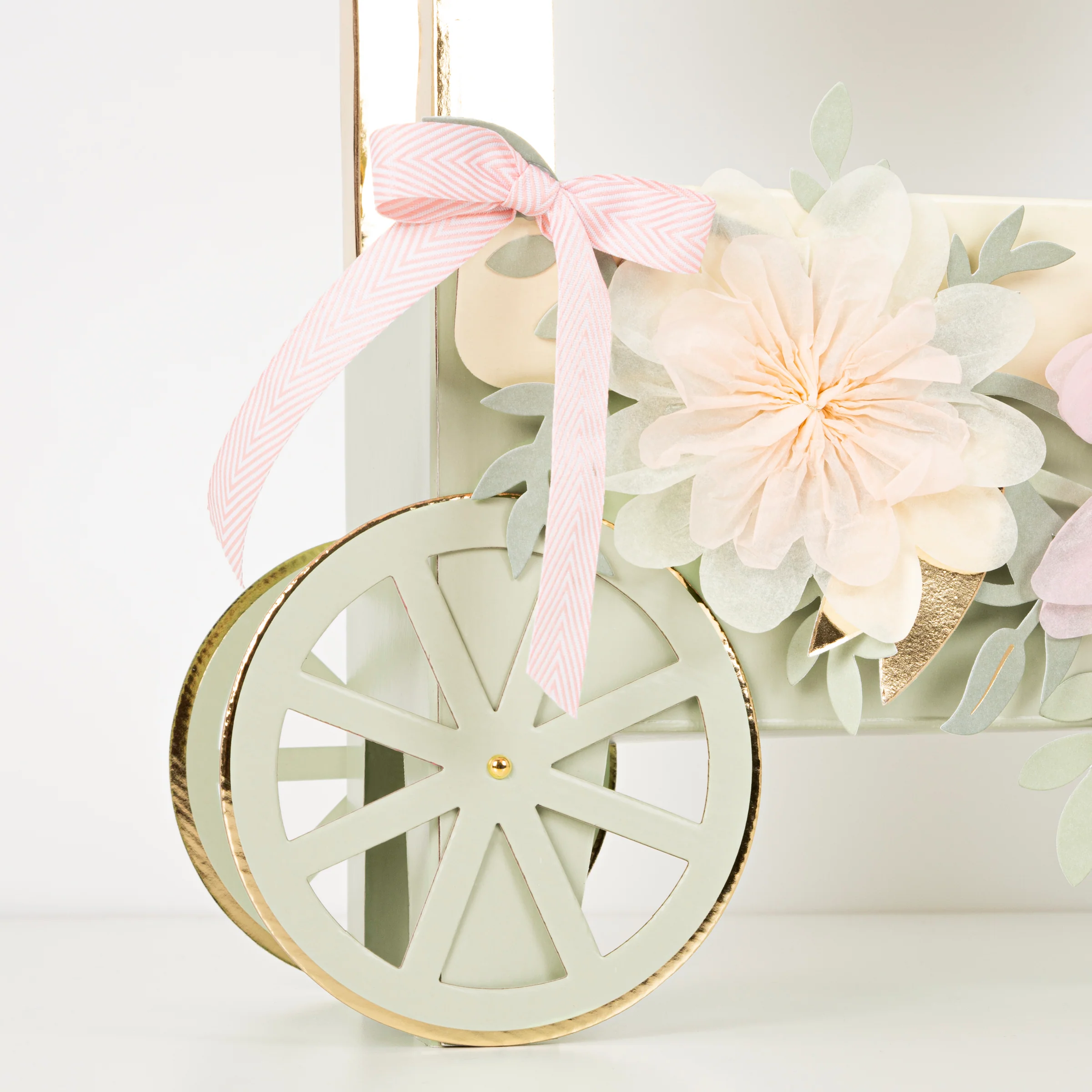 Meri Meri x Ladurée Paris Macaron Cart Centrepiece - Image 3