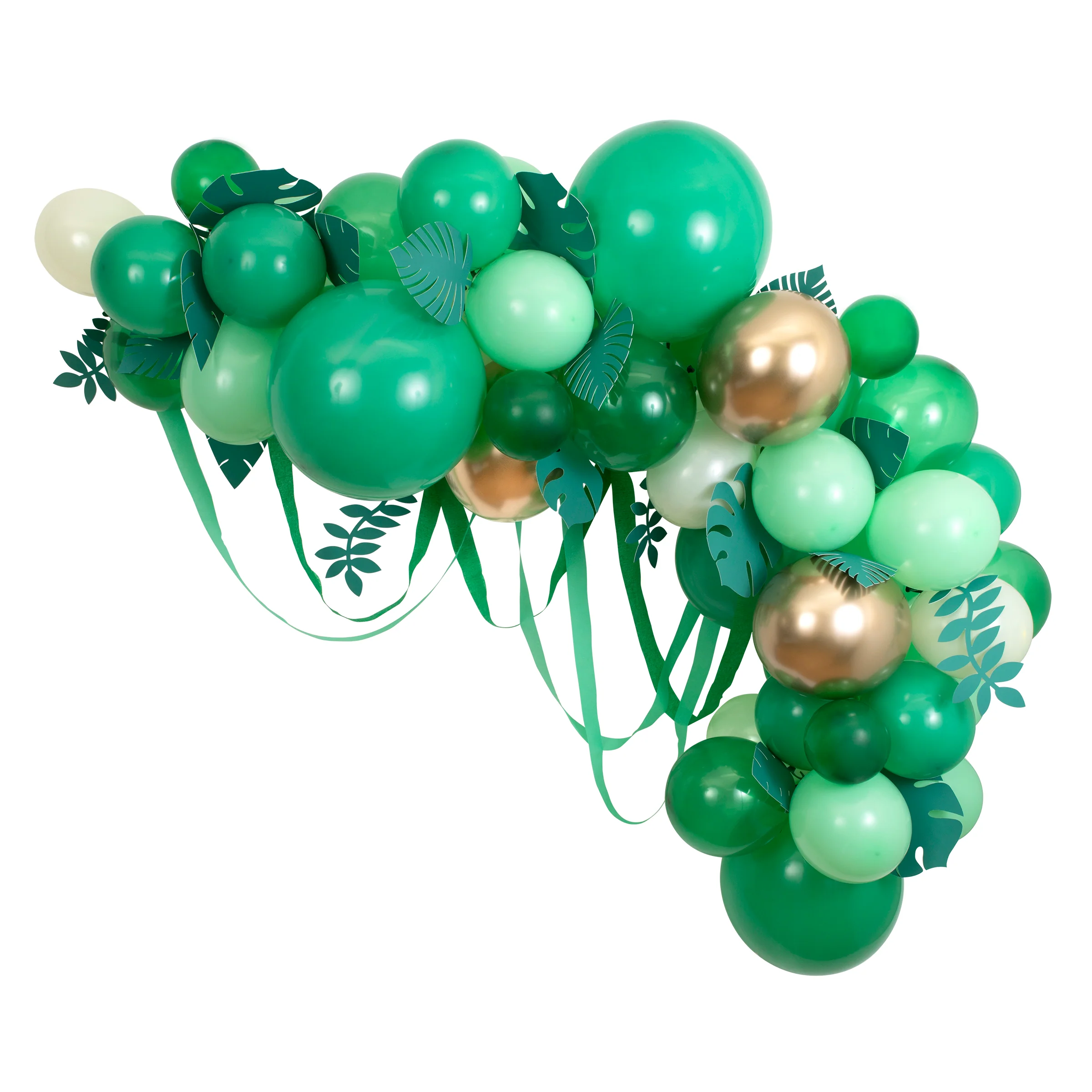 Leafy Green Balloon Arch (x 44 balloons) - Image 5