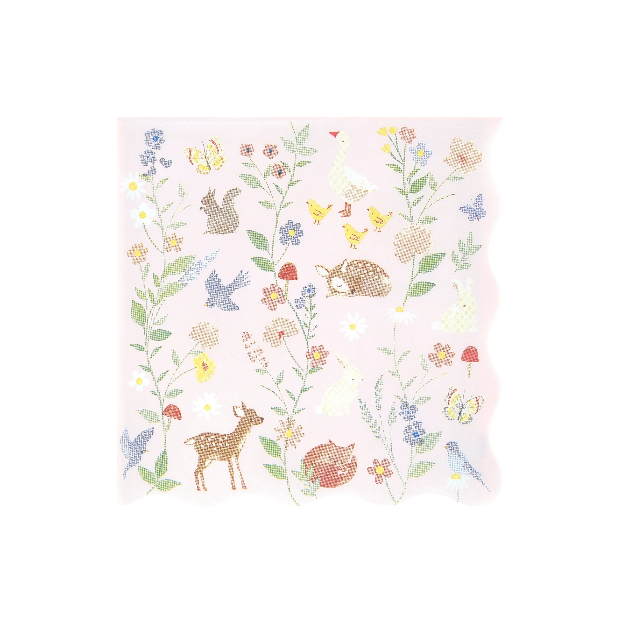 Little Animals Large Napkins (x 16) - Image 5