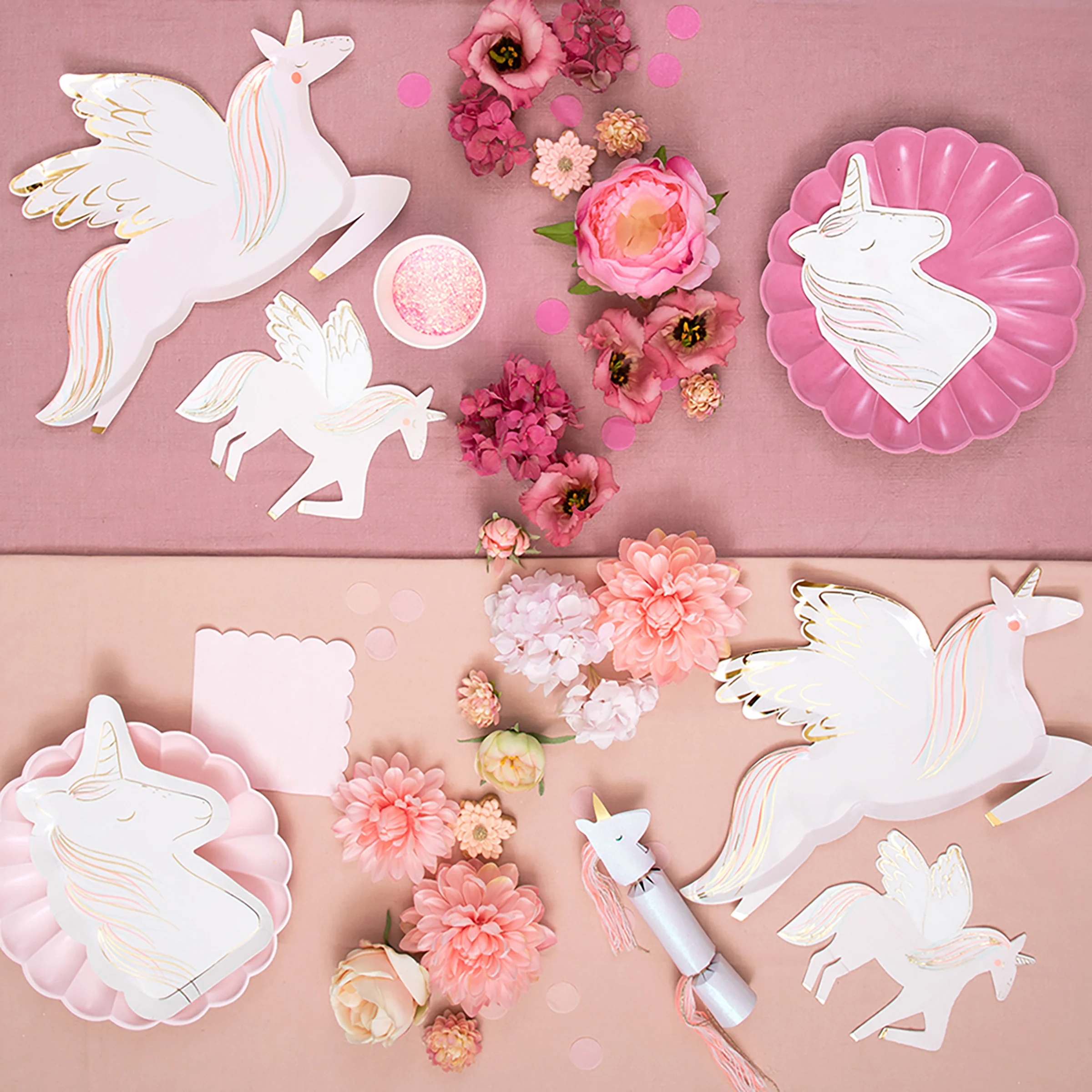 Magical Unicorn Plates (x 8) - Image 4