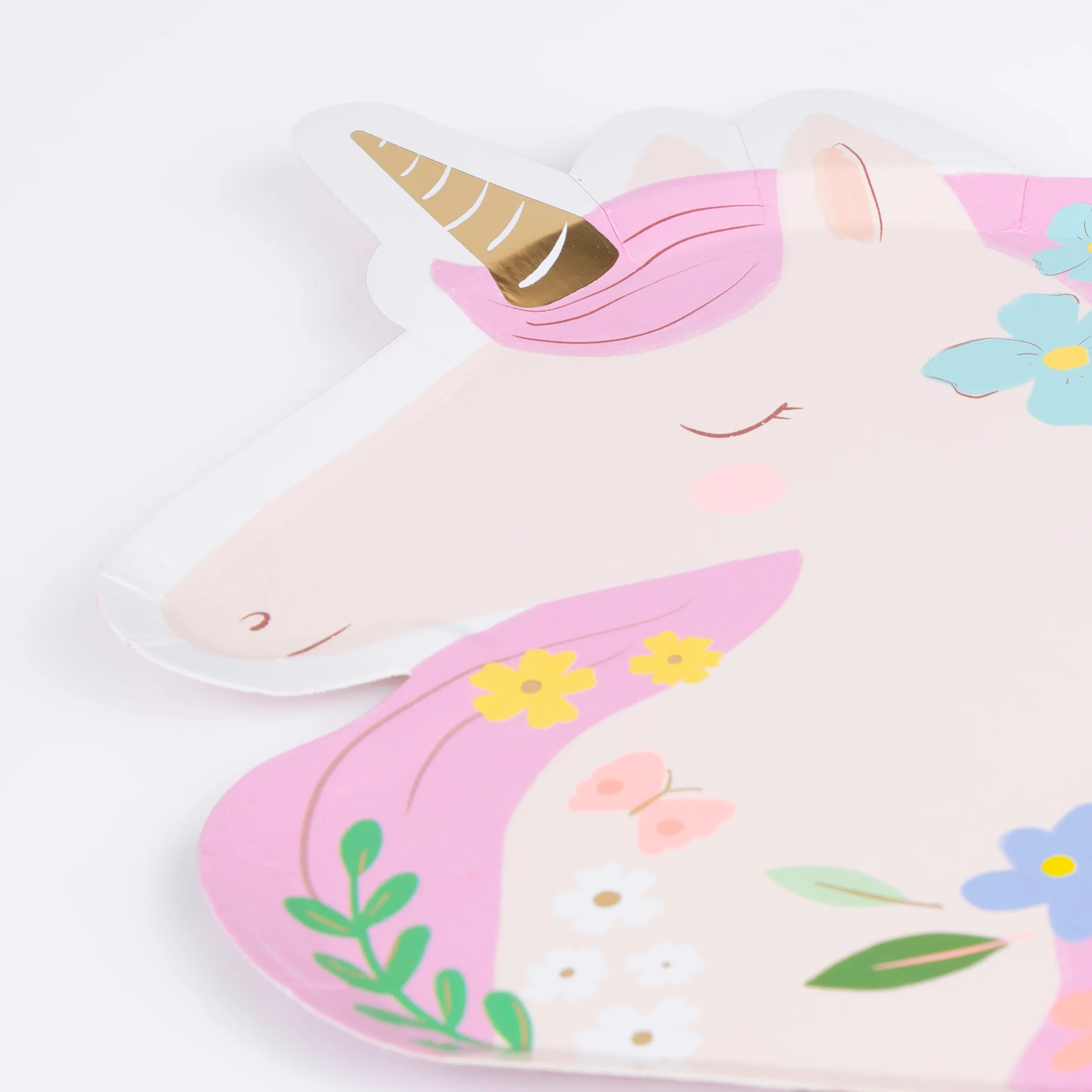 Meadow Unicorns Shaped Plates (x 8) - Image 3