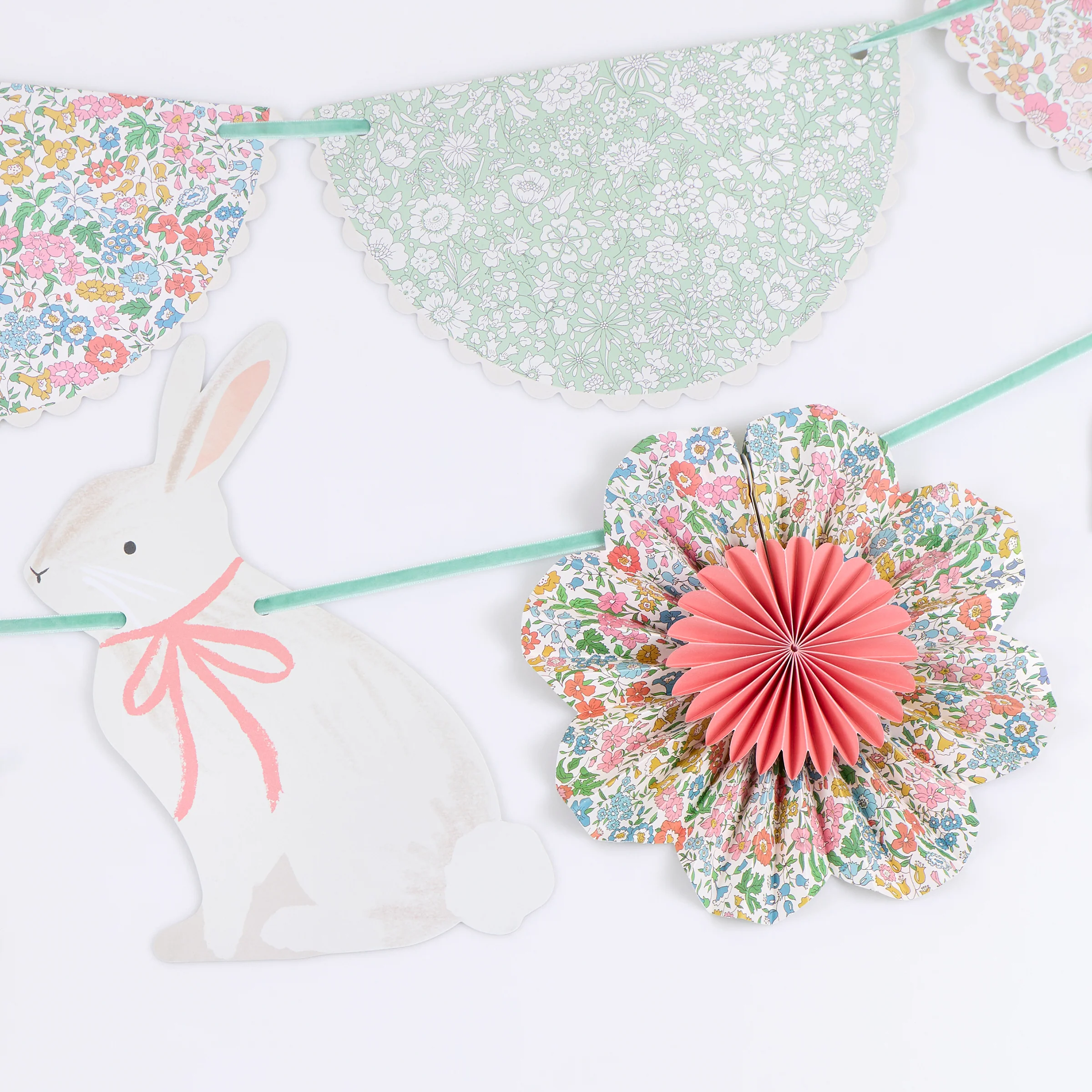 Meri Meri x Liberty Bunny Garland Set - Image 3