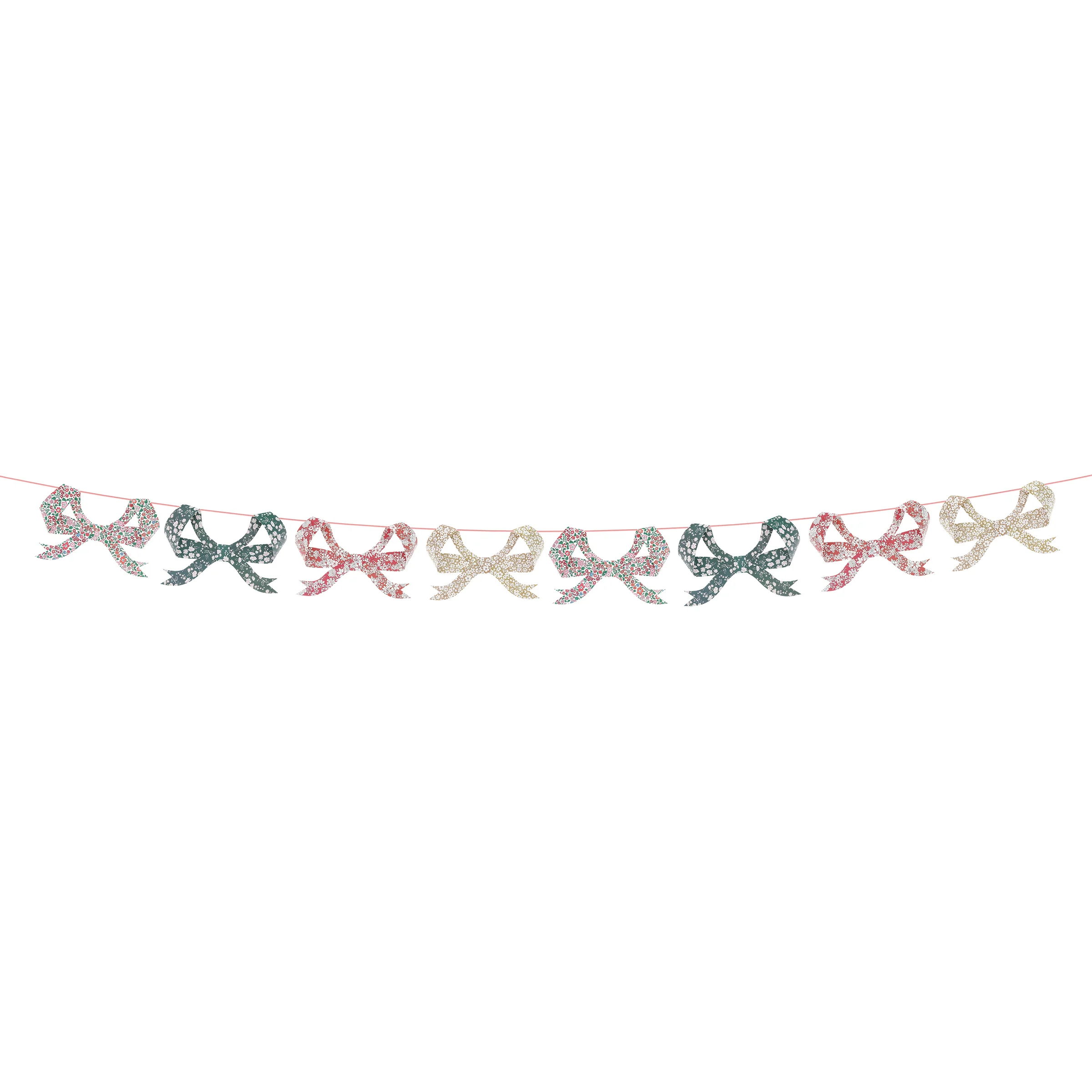 Meri Meri x Liberty Festive Bow Garland - Image 5