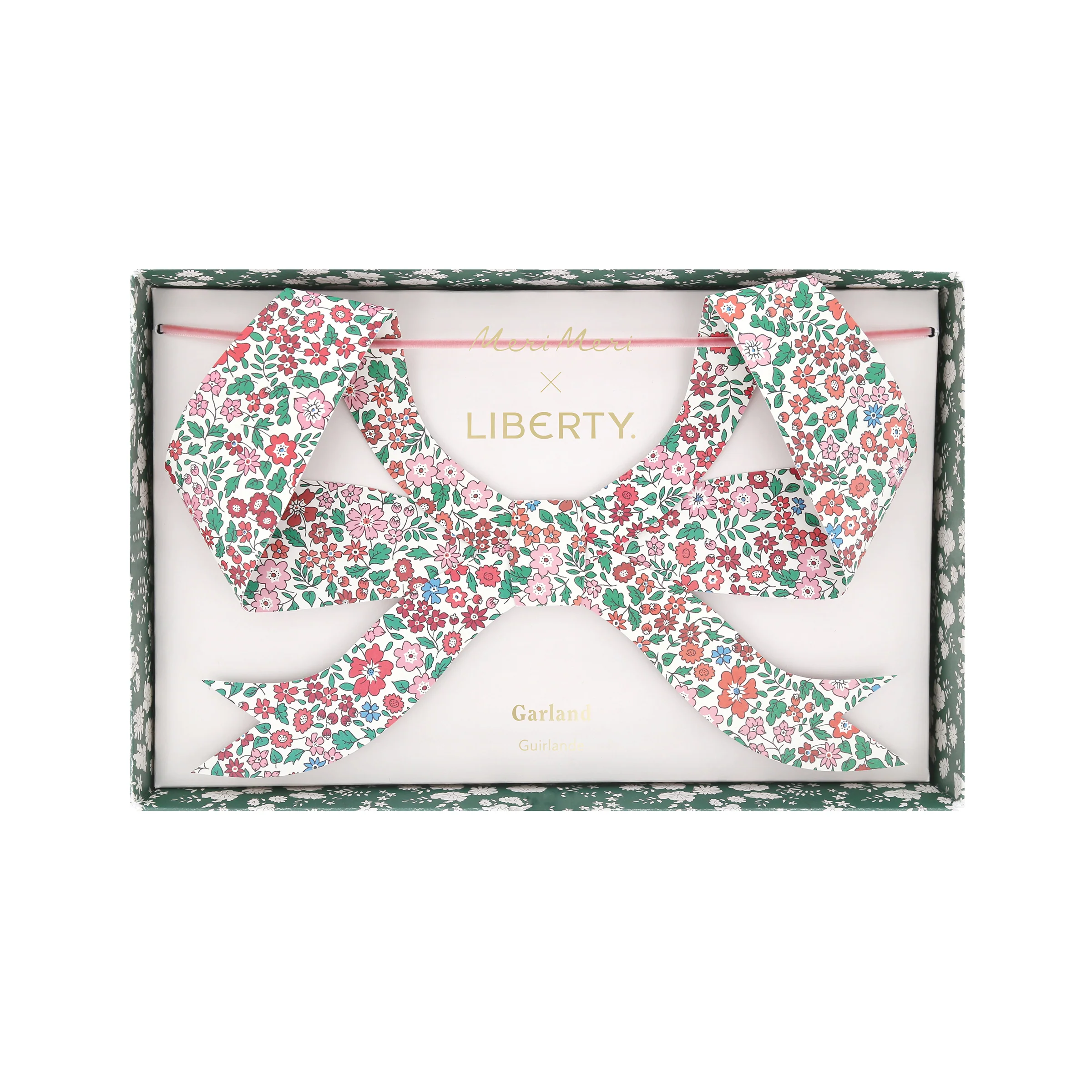 Meri Meri x Liberty Festive Bow Garland - Image 6