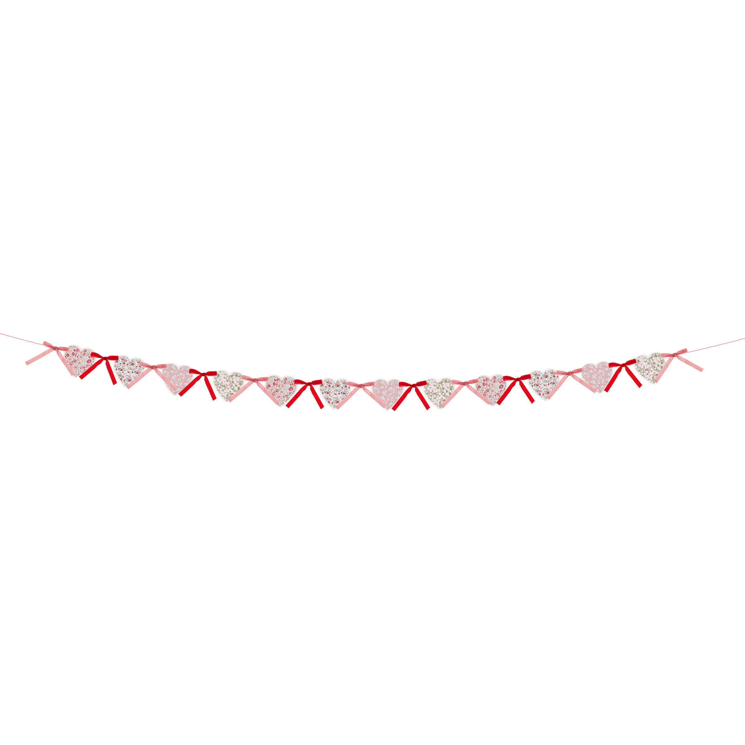 Meri Meri x Liberty Heart Garland - Image 4