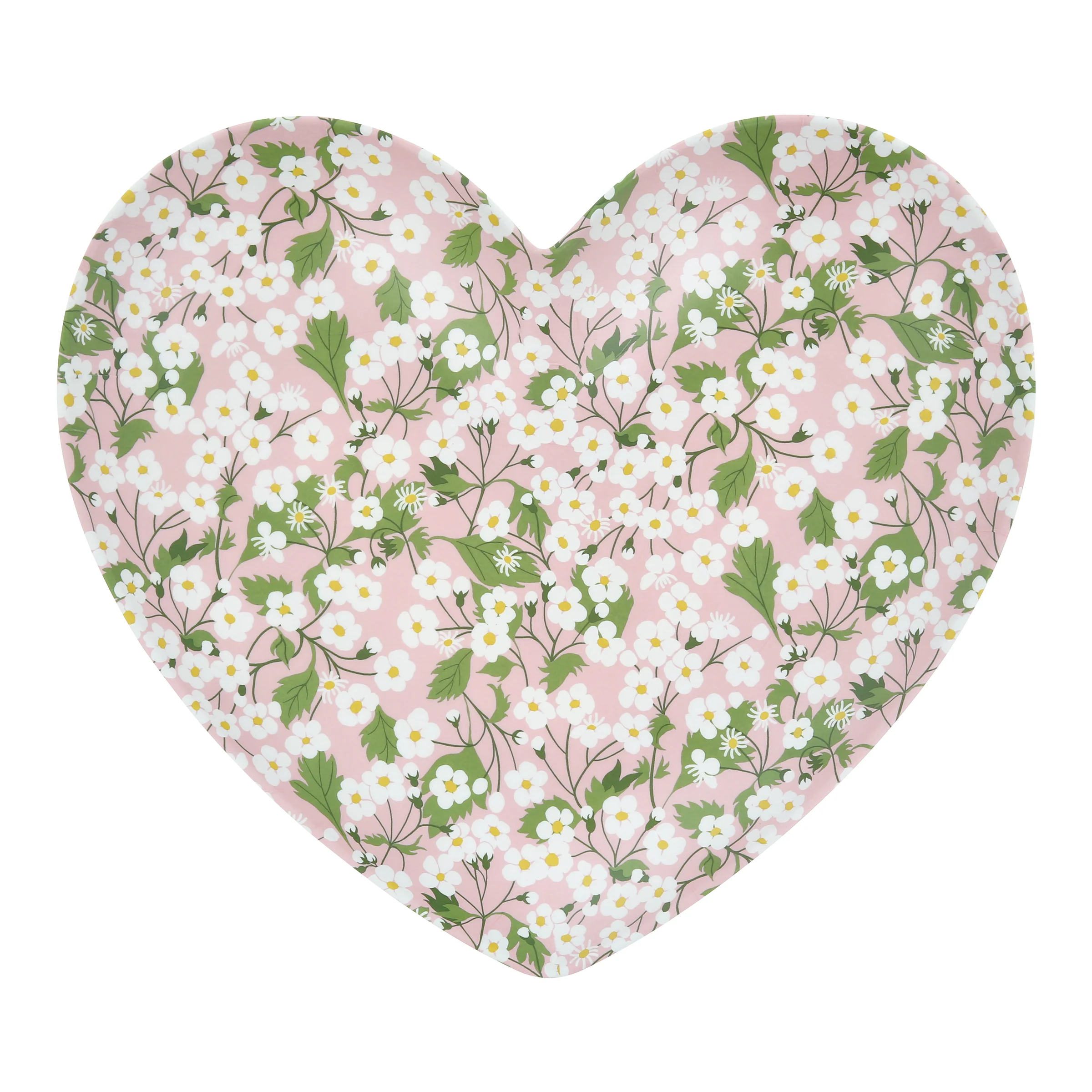 Meri Meri x Liberty Mixed Set Reusable Heart Plates (x 4) - Image 6