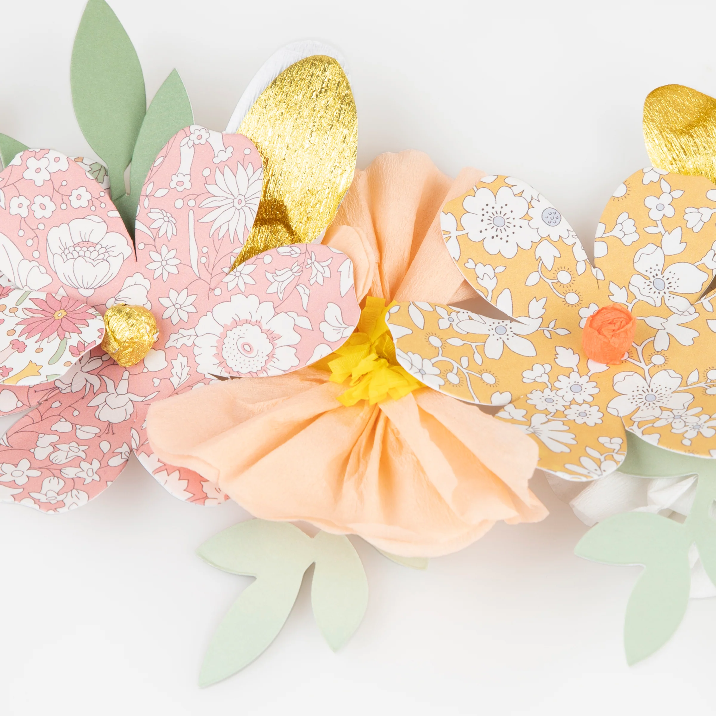 Meri Meri x Liberty Paper Flower Garland - Image 4
