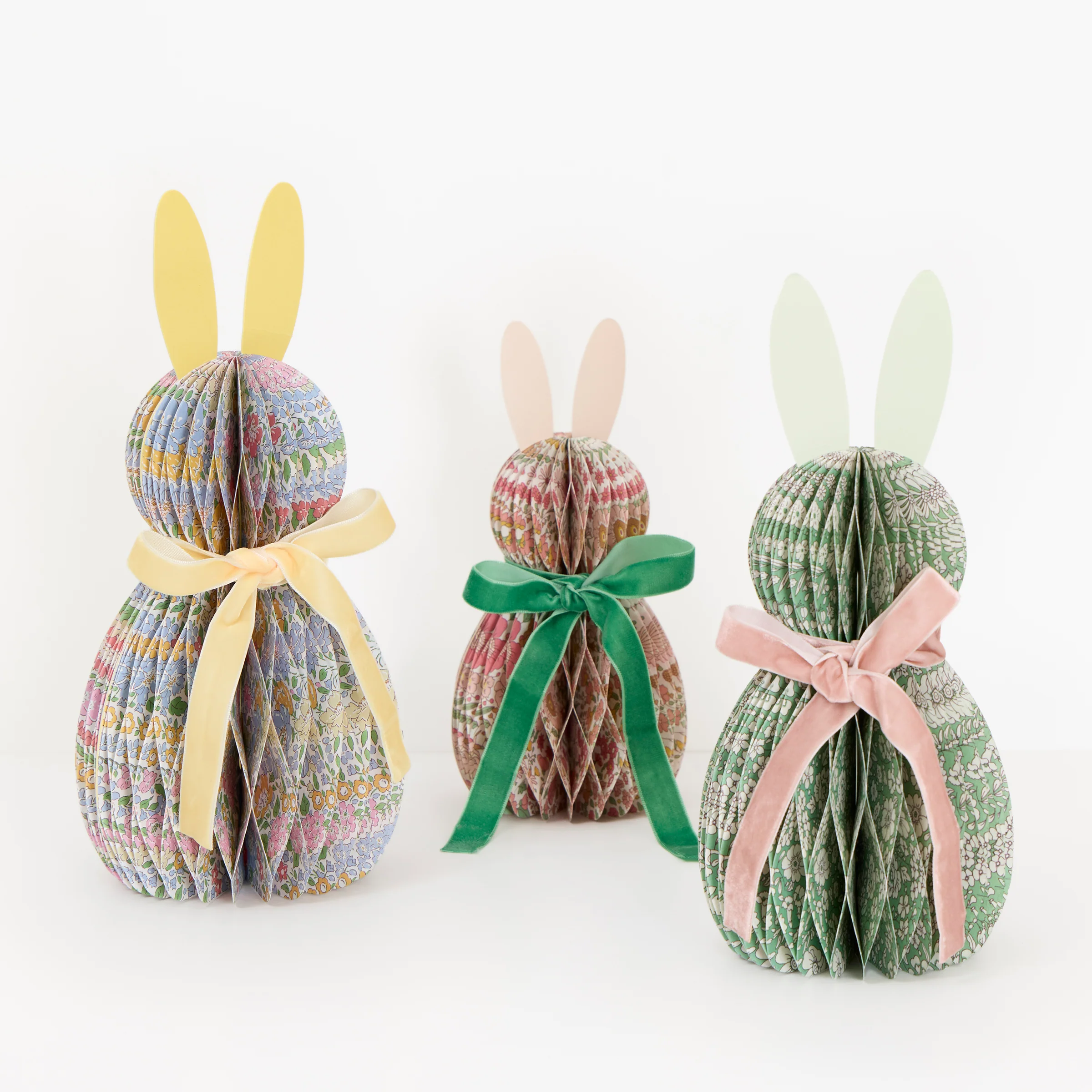 Meri Meri x Liberty Paper Honeycomb Bunnies (x 3)