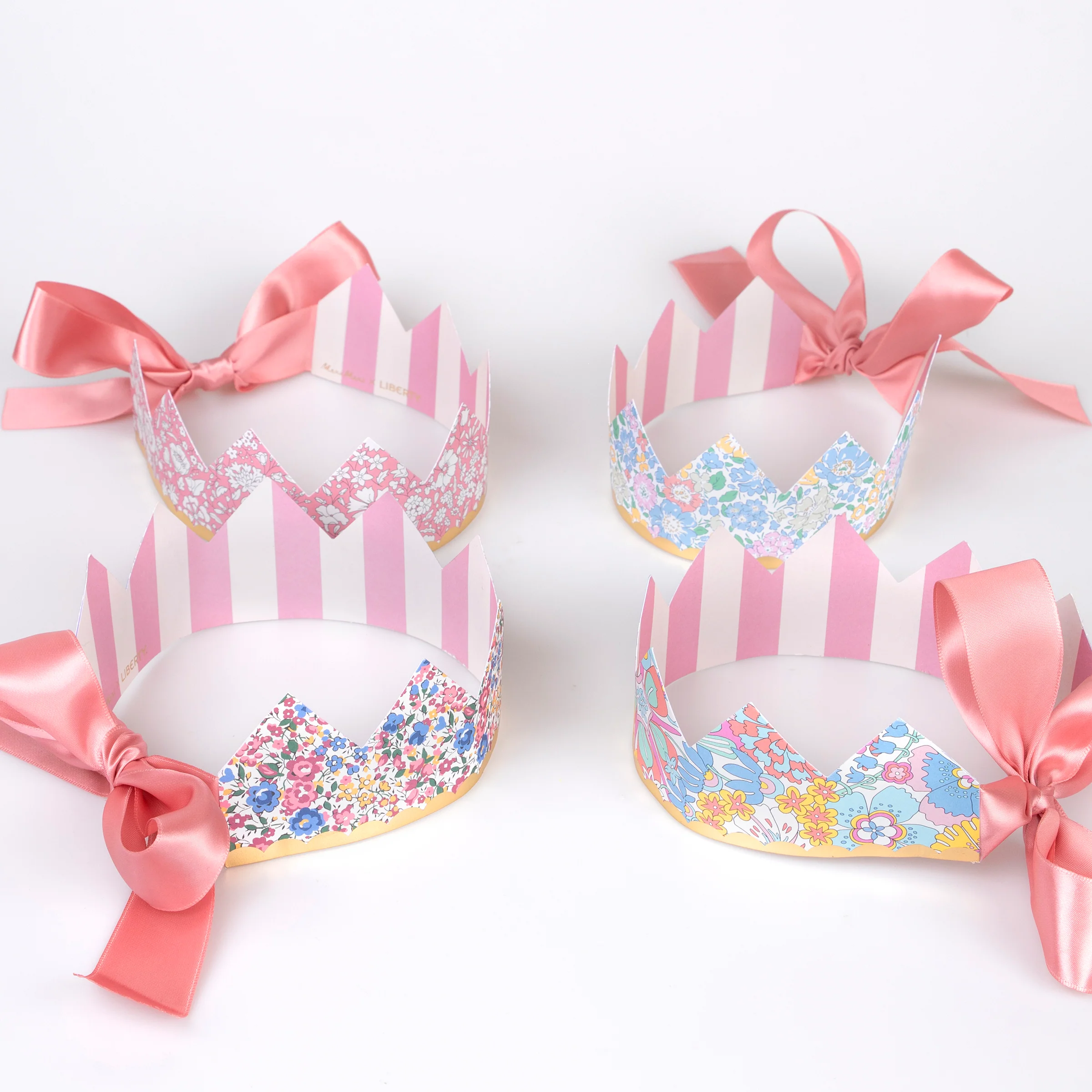 Meri Meri x Liberty Party Crowns (x 8) - Image 3