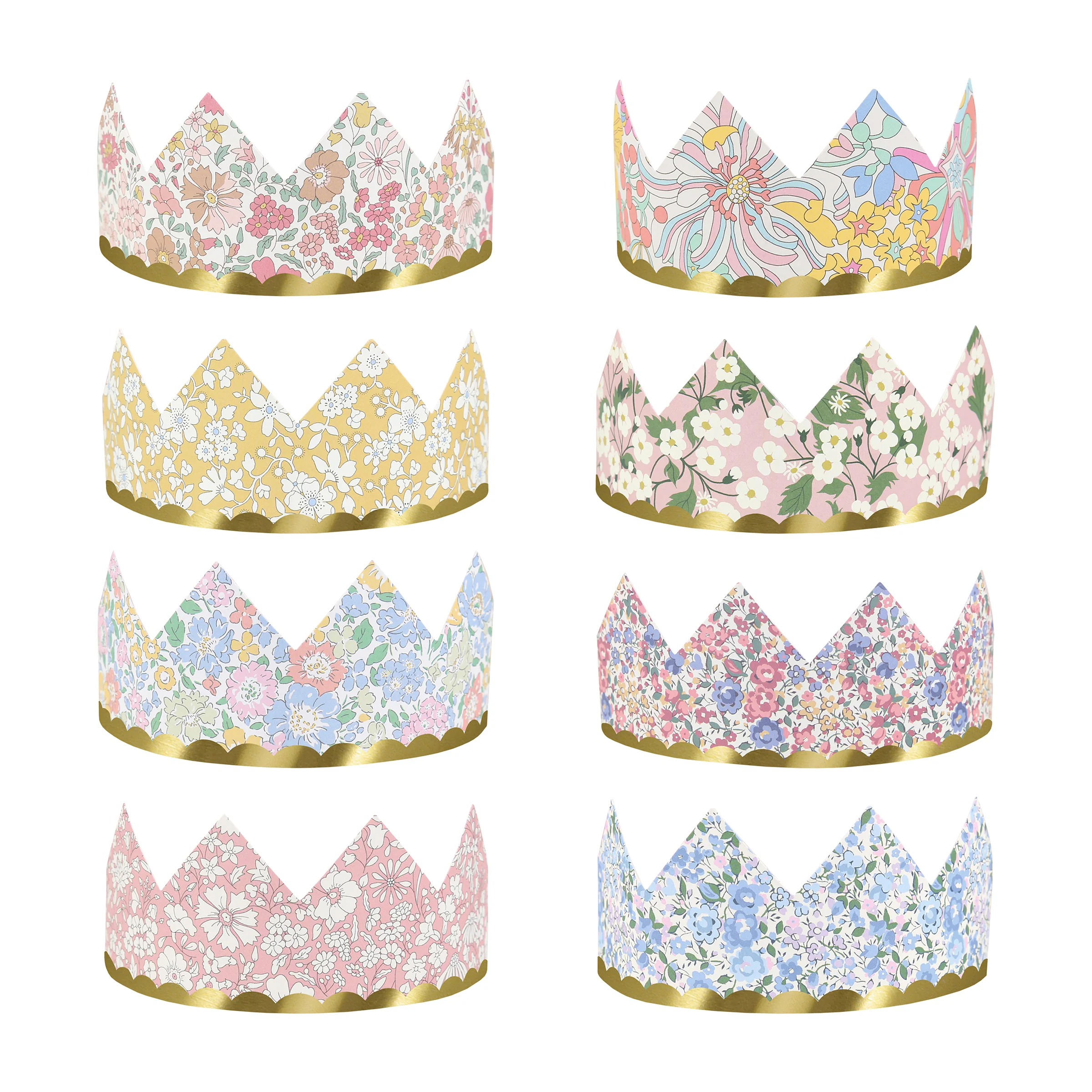 Meri Meri x Liberty Party Crowns (x 8) - Image 6